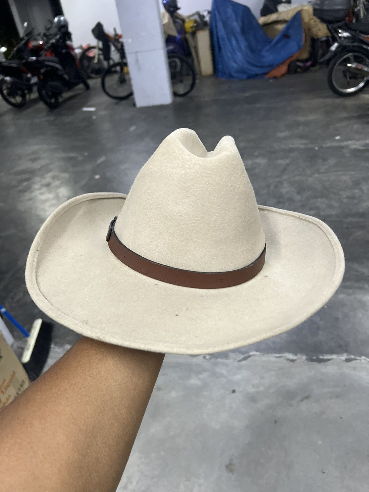 Japanese Brand × Vintage VINTAGE SHEPLES COWBOY HAT MADE IN USA Size ONE SIZE - 4 Thumbnail