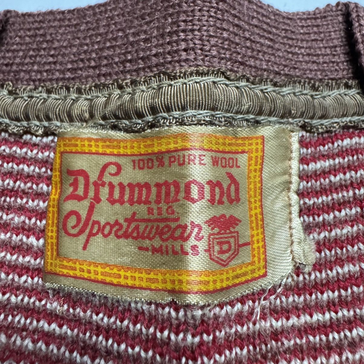 Vintage Vintage Drummond Mills Sportswear Pure Wool V-Neck Sweater Size US XS / EU 42 / 0 - 2 Thumbnail