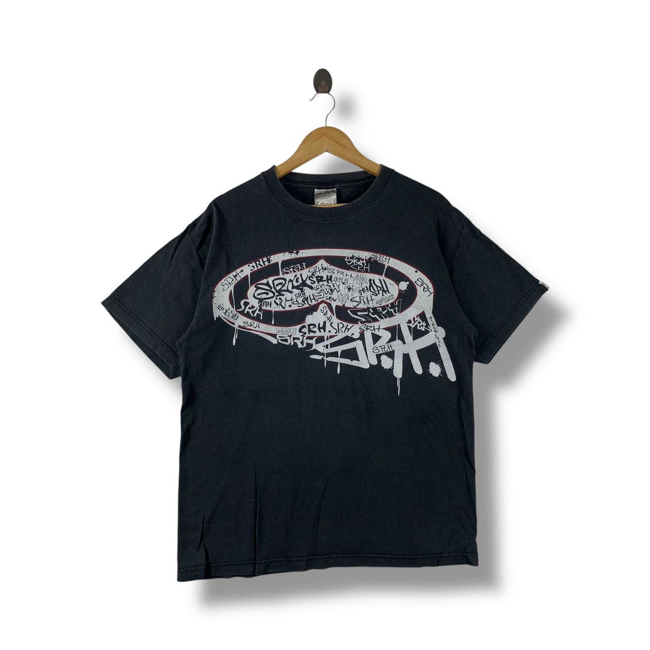 Vintage Vintage SRH grafiti printed skate tee Size US M / EU 48-50 / 2 - 1 Thumbnail