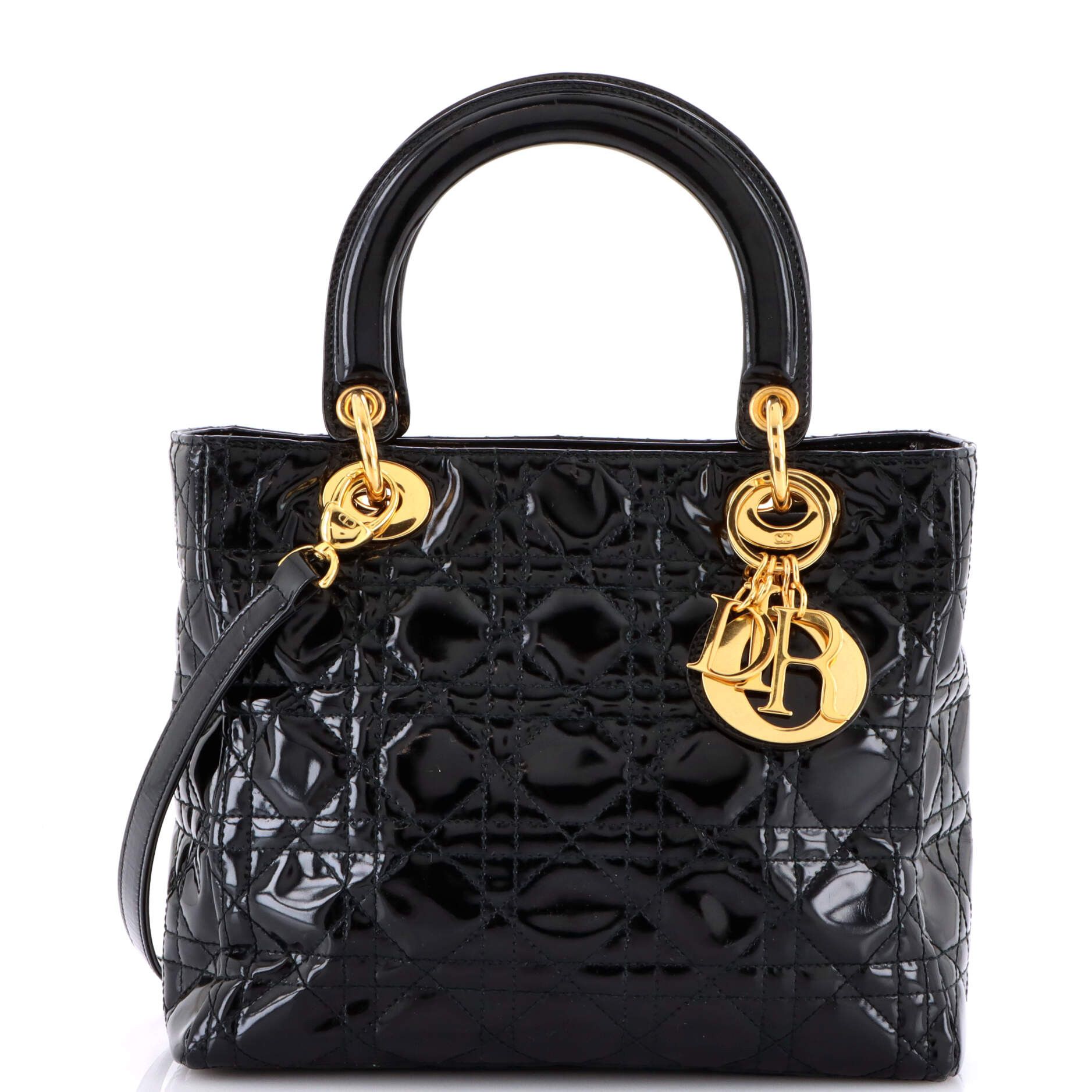 Dior Vintage Lady Dior Bag Size ONE SIZE - 1 Thumbnail