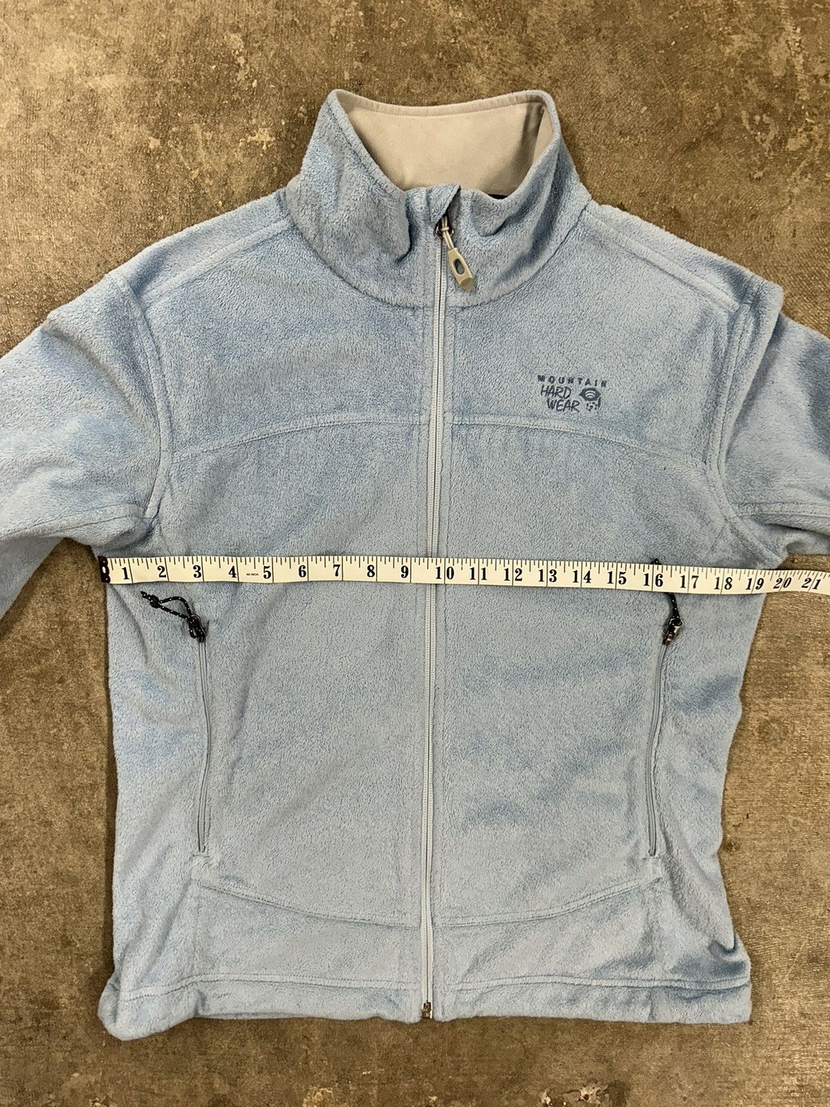 Mountain Hardwear Crazy Y2K Mountain Hardwear Baby Blue Fleece Jacket Size M / US 6-8 / IT 42-44 - 7 Thumbnail