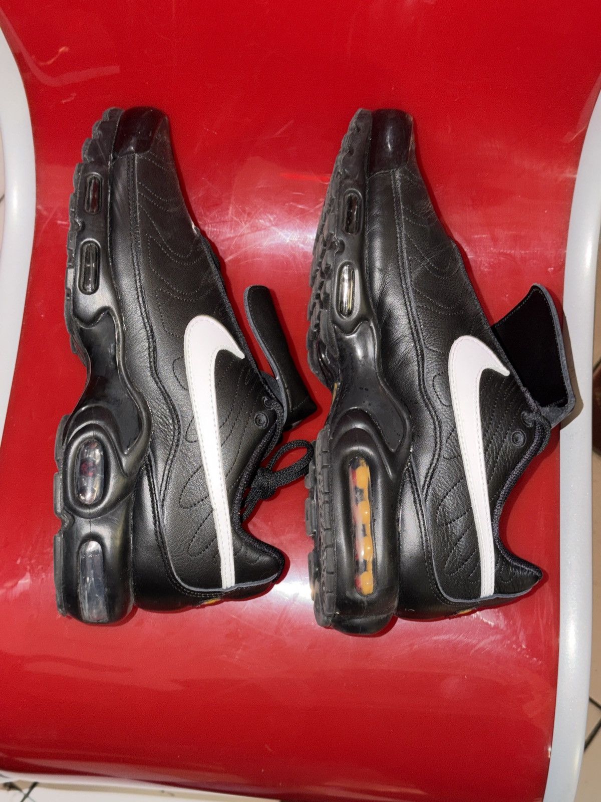 Nike Nike Air Max Plus TNPO Black Shoes Size US 10.5 / EU 43-44 - 7 Thumbnail