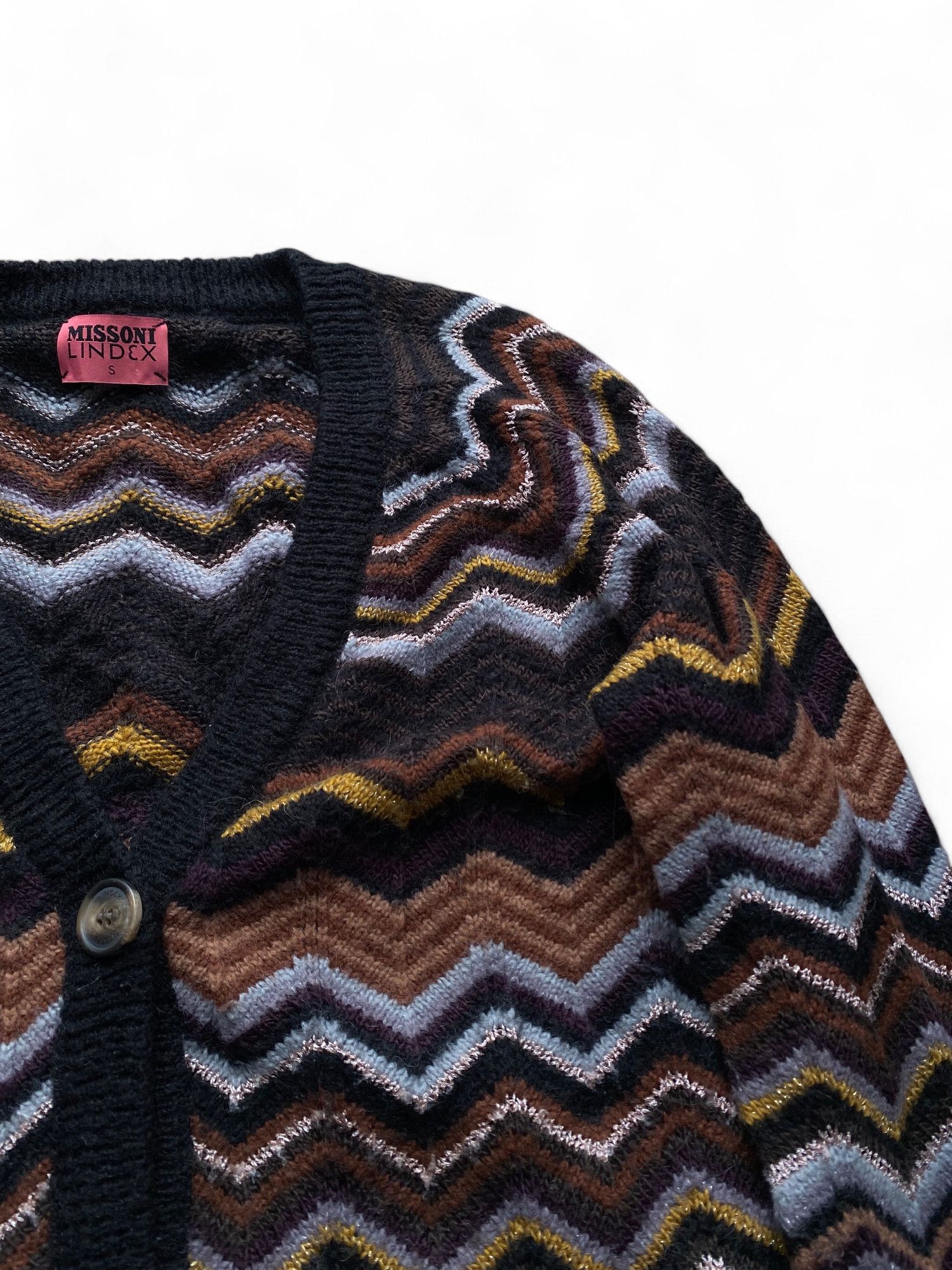 Missoni Missoni Coloured knit Cardigan Mohair Size S / US 4 / IT 40 - 3 Thumbnail