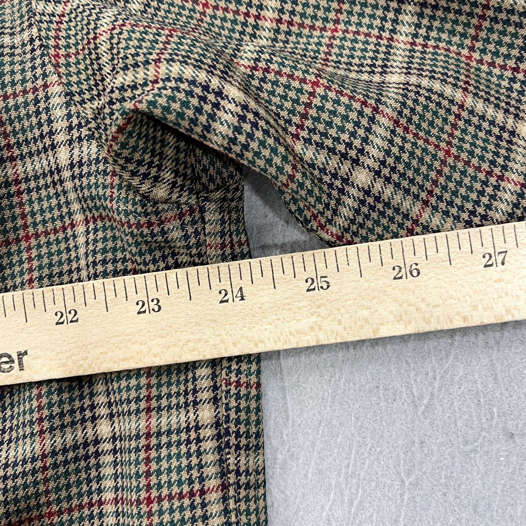 Pendleton VINTAGE Pendleton Shirt Mens Large Brown Plaid 100% Pure Virgin Wool Flannel 90s Size US L / EU 52-54 / 3 - 7 Thumbnail