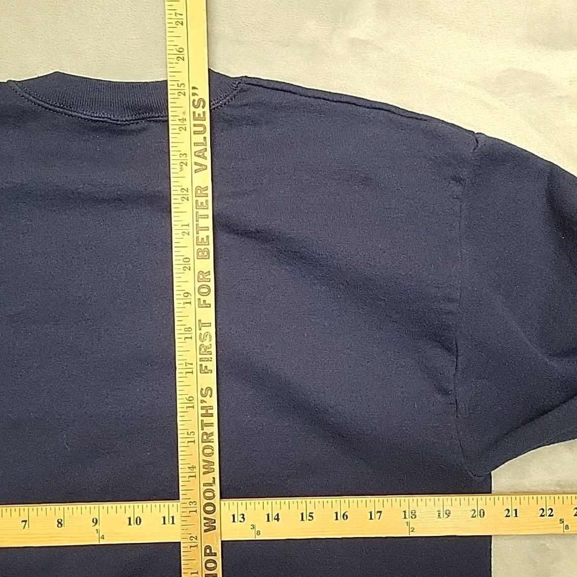 Jerzees VINTAGE Jerzees Sweatshirt Womens L Blue Avon Made in USA Russell 80s 90s Retro Size L / US 10 / IT 46 - 7 Thumbnail