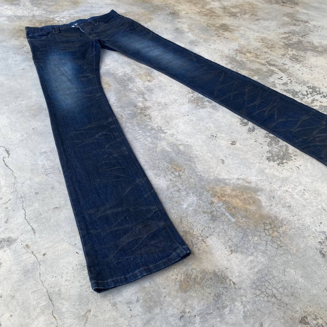 Tornado Mart TORNADO MART COATED PAINT HERRINGBONE CLAWMARK SLIM W32 Size US 31 - 4 Thumbnail