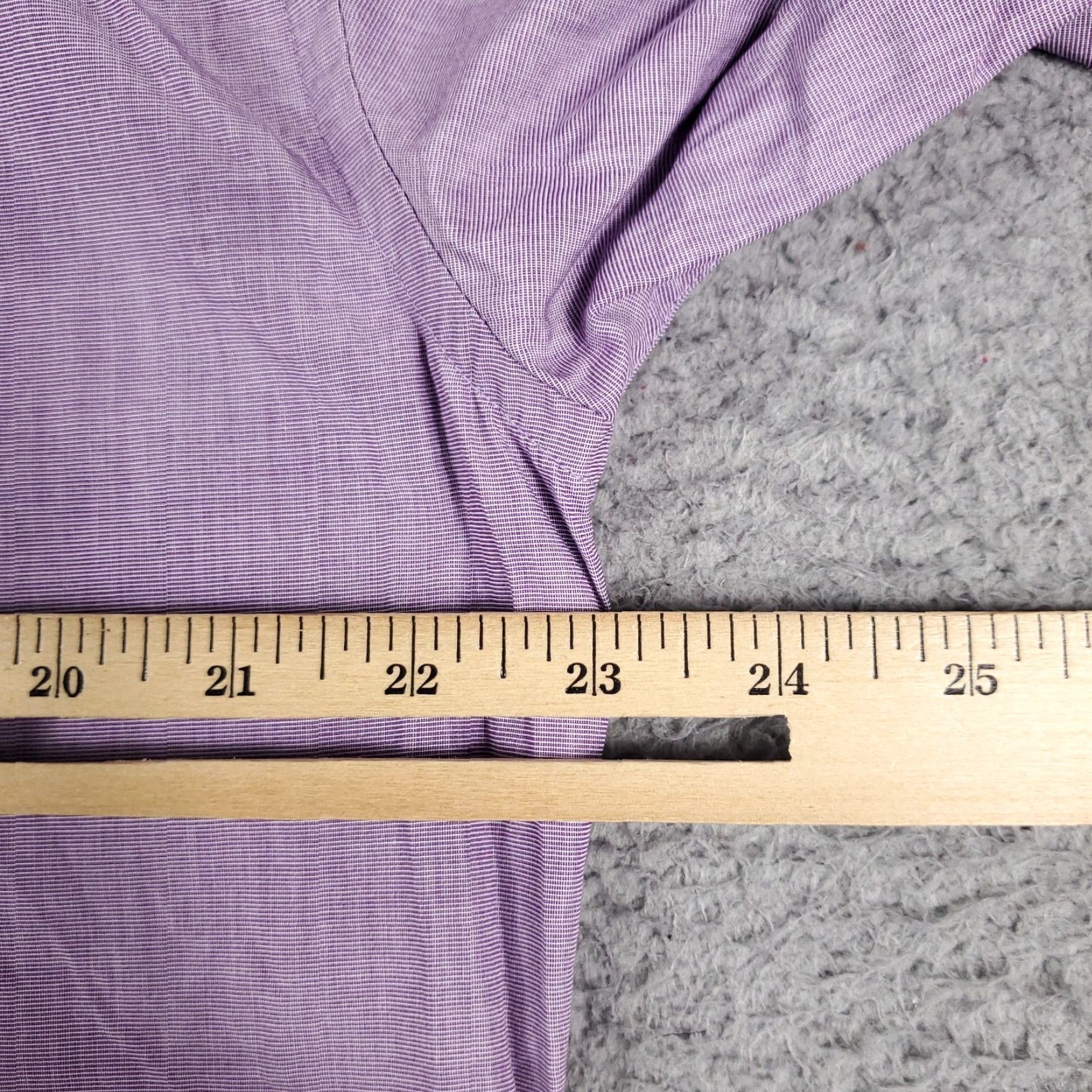 Tommy Hilfiger Tommy Hilfiger Shirt Mens Medium Purple Button-Up Long Sleeve Casual Business Formal 90s Preppy Mens Size US M / EU 48-50 / 2 - 6 Thumbnail