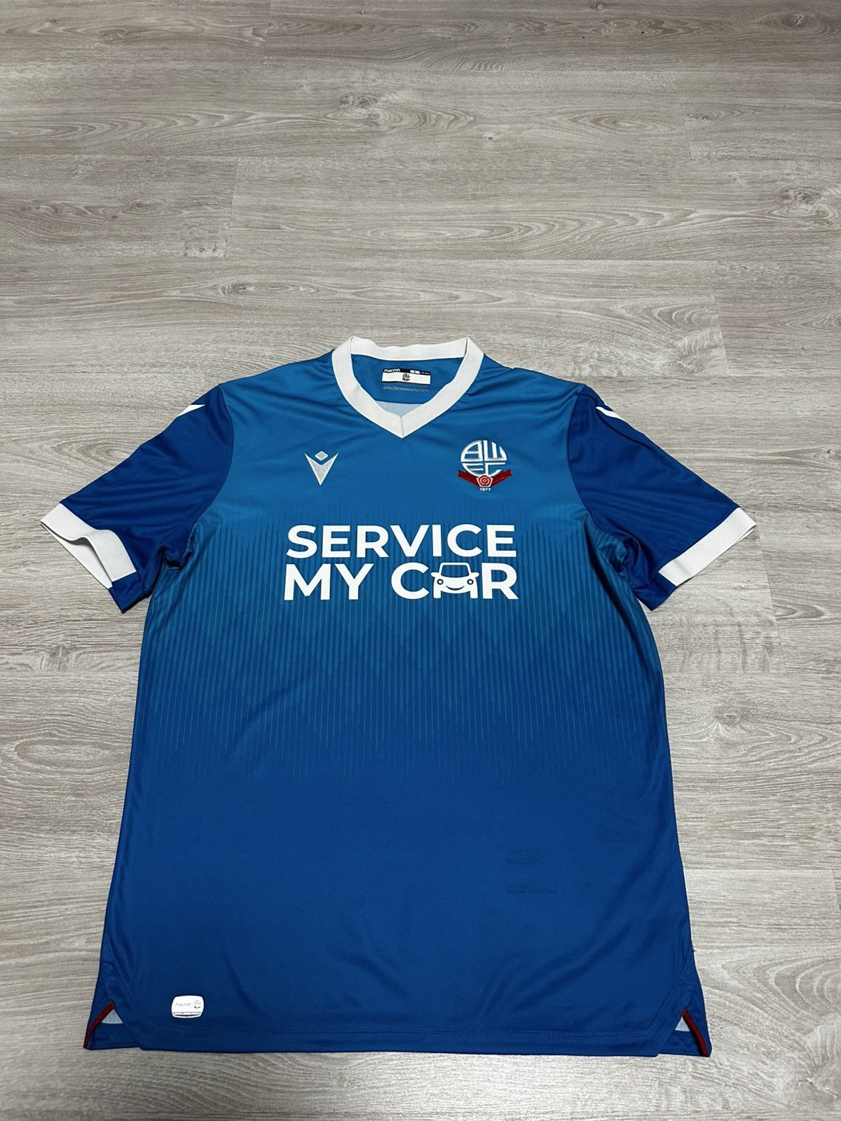 Macron Bolton Away football shirt 2022 - 2023 Jersey Macron Size US XL / EU 56 / 4 - 1 Thumbnail
