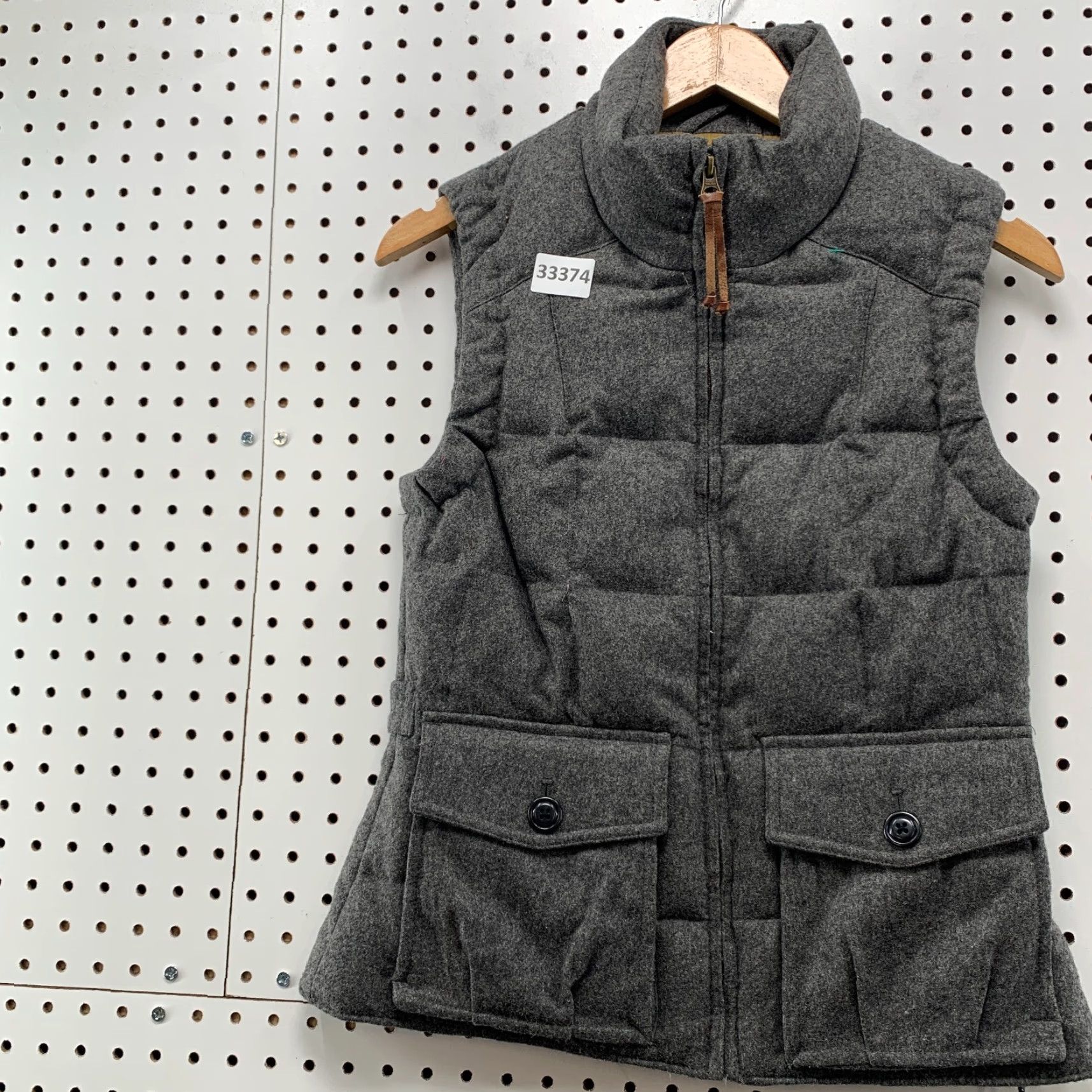 Eddie Bauer VINTAGE Eddie Bauer Down Vest Women XS Gray 550 Yukon Model 16x23 Size XS / US 0-2 / IT 36-38 - 3 Thumbnail