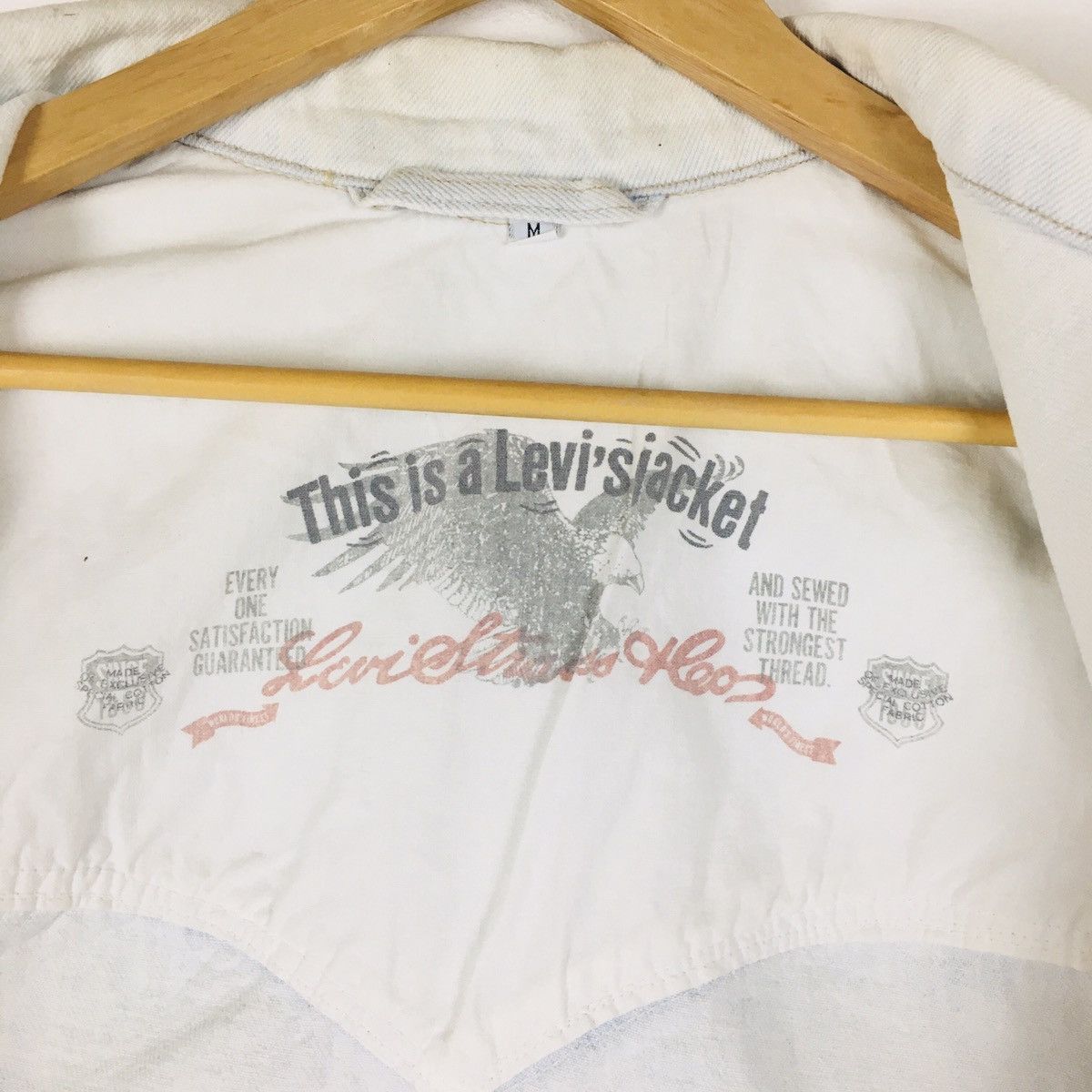 Levi's Vintage Y2K Levis Trucker Jacket Size US M / EU 48-50 / 2 - 10 Thumbnail