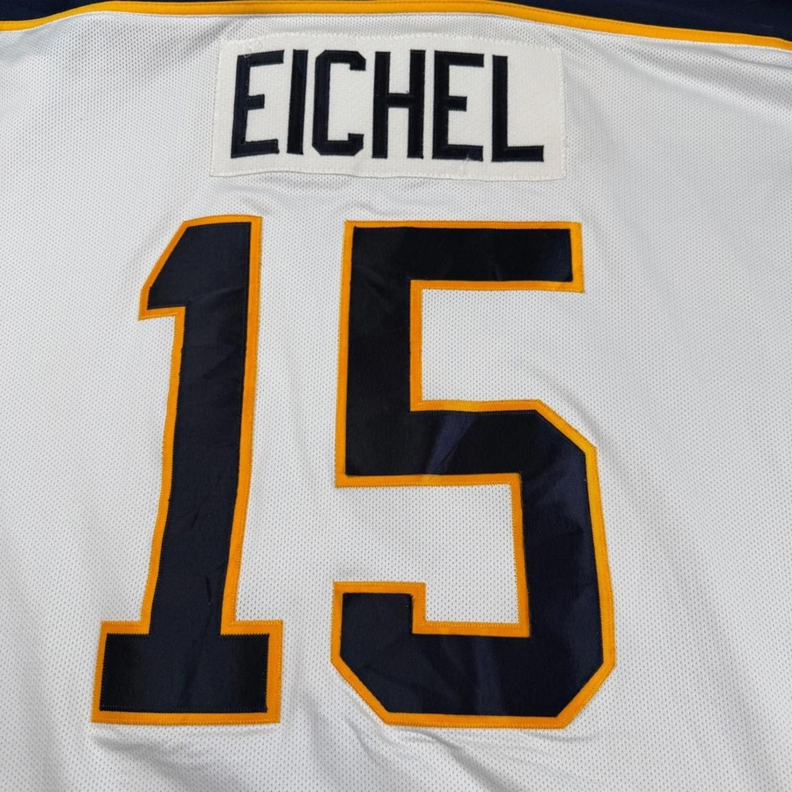 Reebok Buffalo Sabres Jack Eichel Reebok Premier NHL Jersey White Size US XXL / EU 58 / 5 - 9 Thumbnail