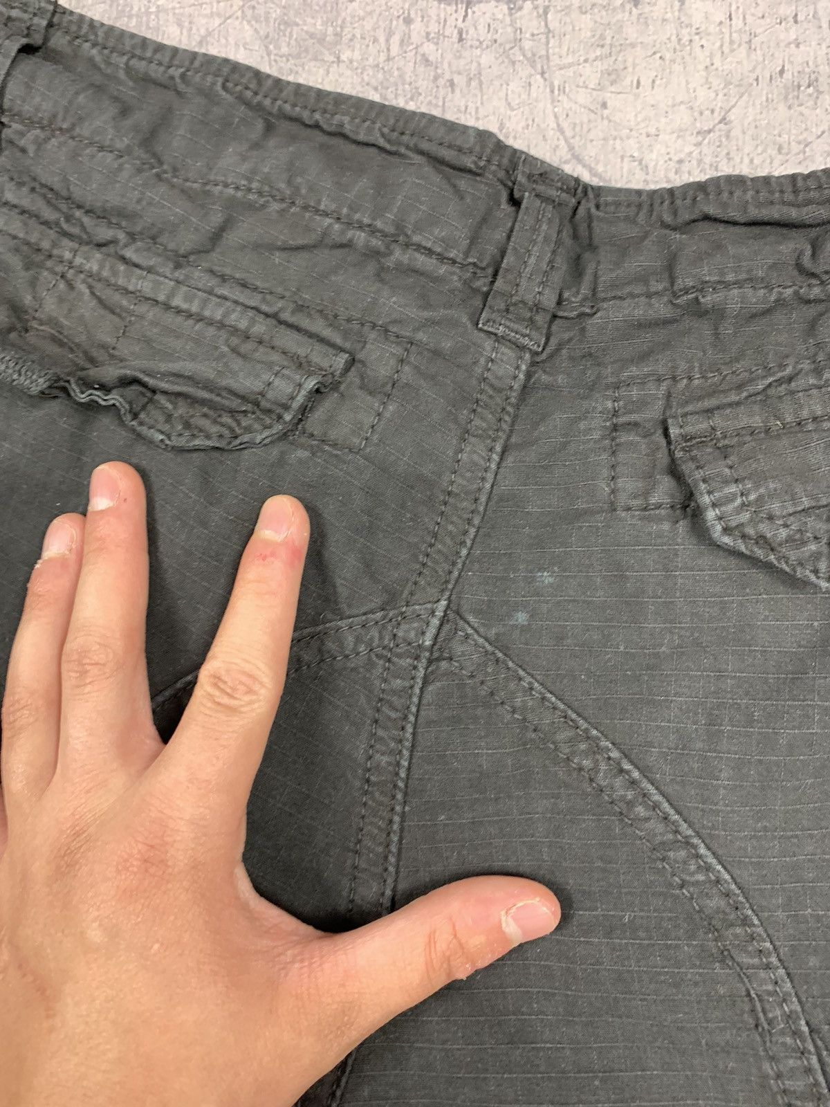 Alpha Industries × Vintage Vintage Alpha Industries Tactical Bondage Cargo Pants Y2K Size US 33 - 13 Thumbnail