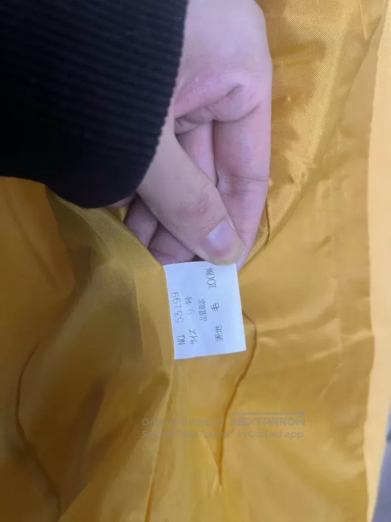 Vivienne Westwood Vivienne Westwood Mustard Yellow Suit Jacket with Classic Size L / US 10 / IT 46 - 6 Thumbnail