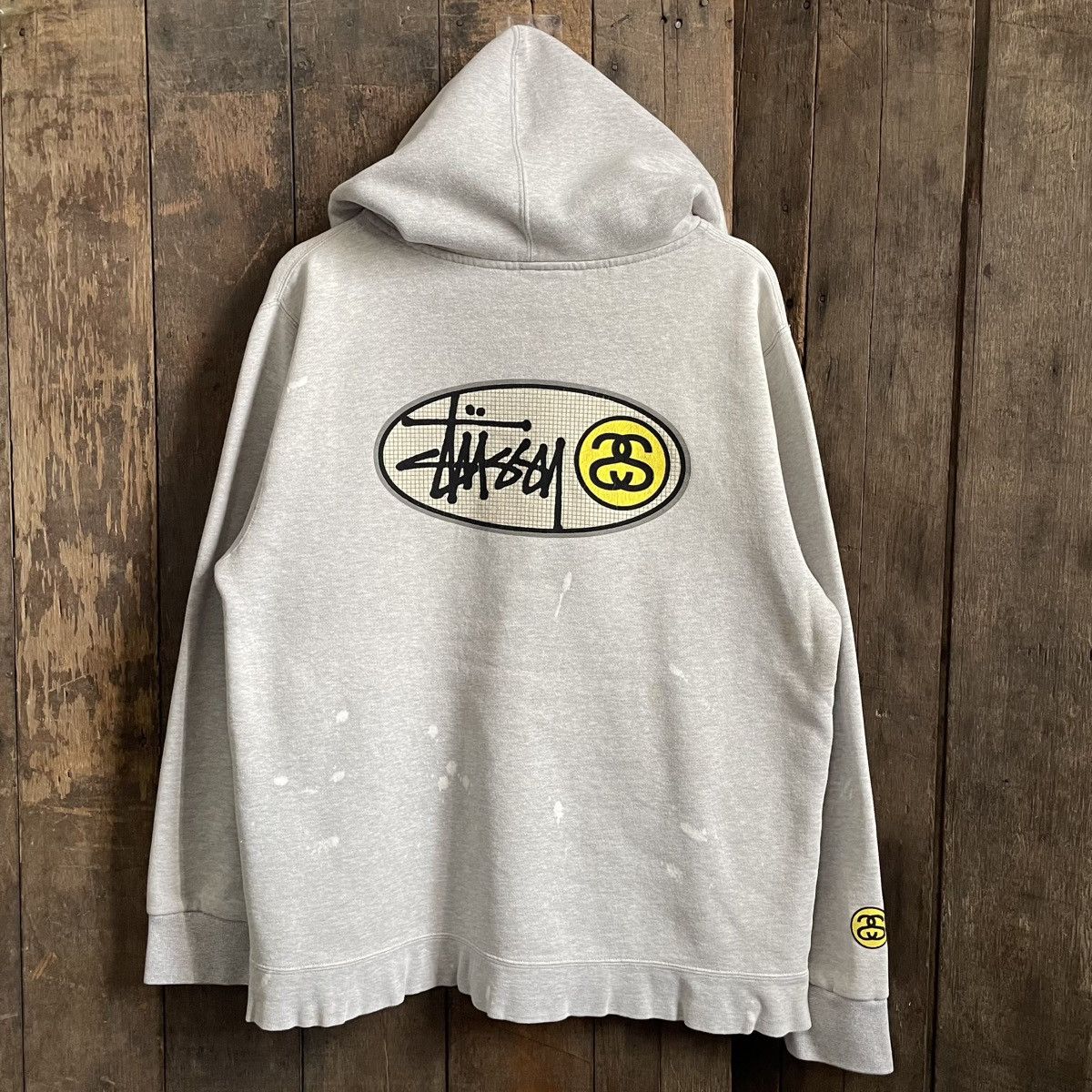 Stussy Vintage 90's Stussy Big Logo Hoodie Size US M / EU 48-50 / 2 - 1 Thumbnail
