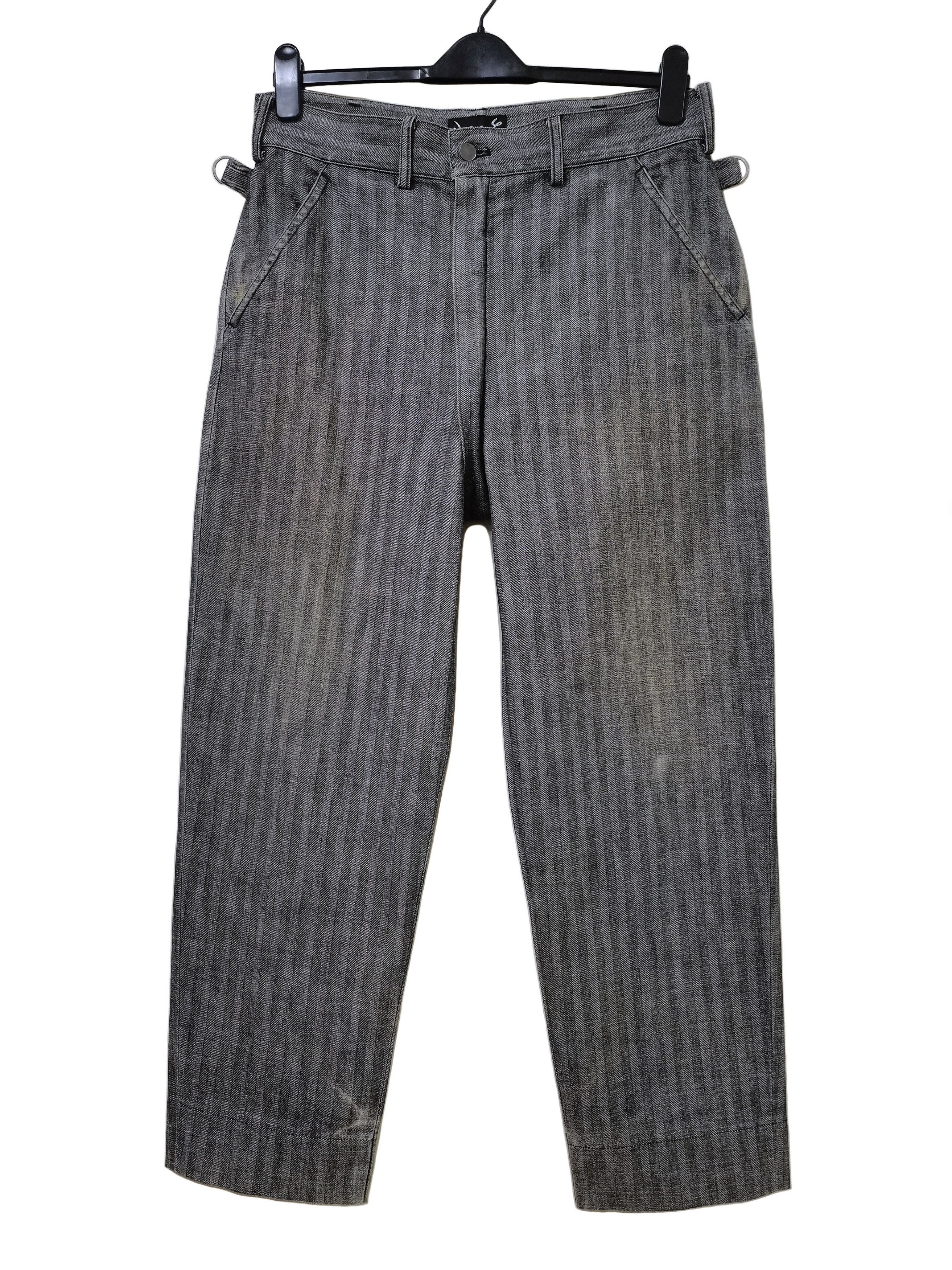 NEXUSVII Vintage Nexus 7 Punk Bondage Jeans Rare Made in Japan Size US 35 - 15 Thumbnail