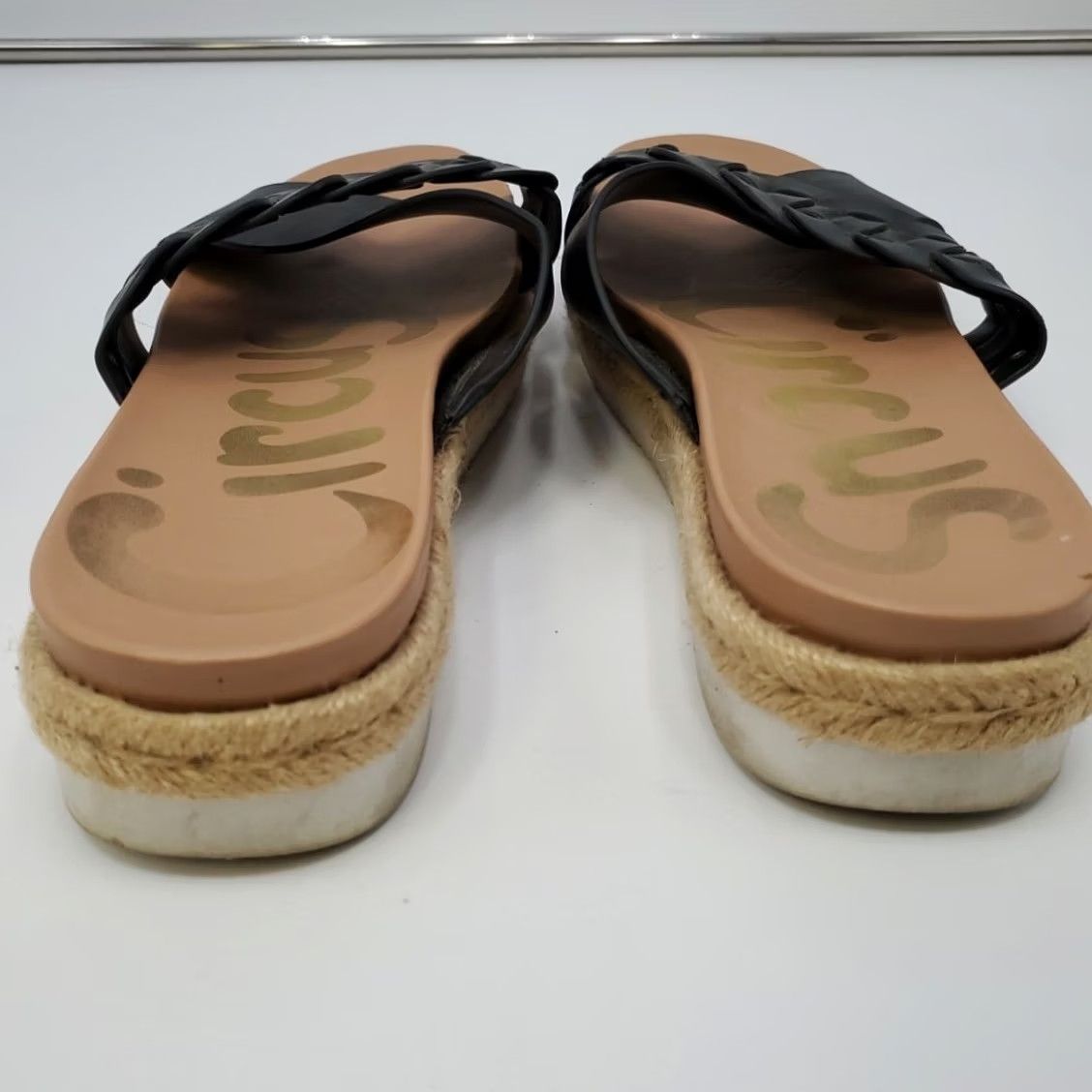 Sam Edelman Circus by Sam Edelman Sandal Nola Espadrille Platform Open Toe Black Women's 11 Summer Spring Size US 11 / IT 41 - 6 Thumbnail