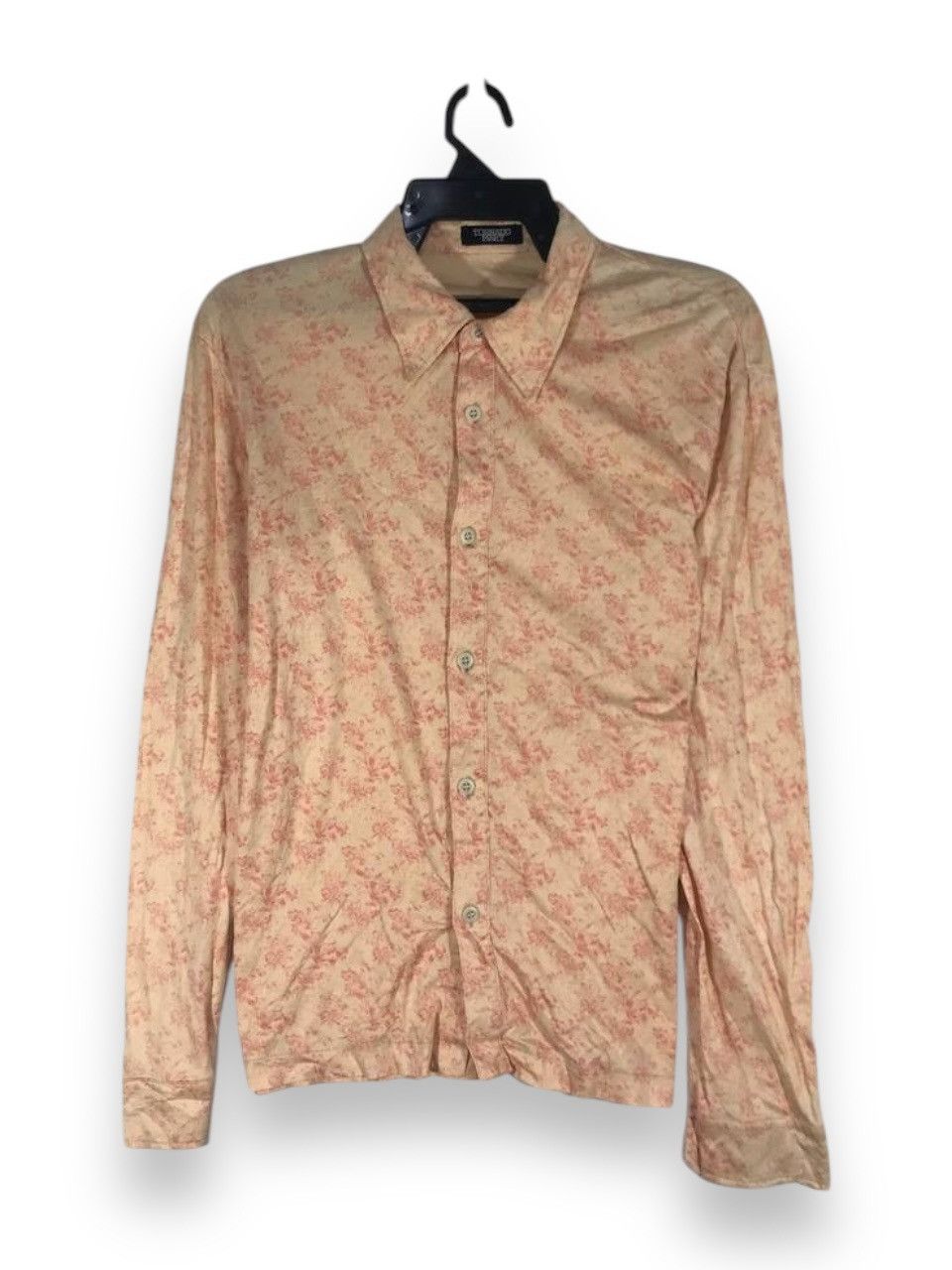 Tornado Mart Floral design formal event shirt Size US M / EU 48-50 / 2 - 1 Thumbnail