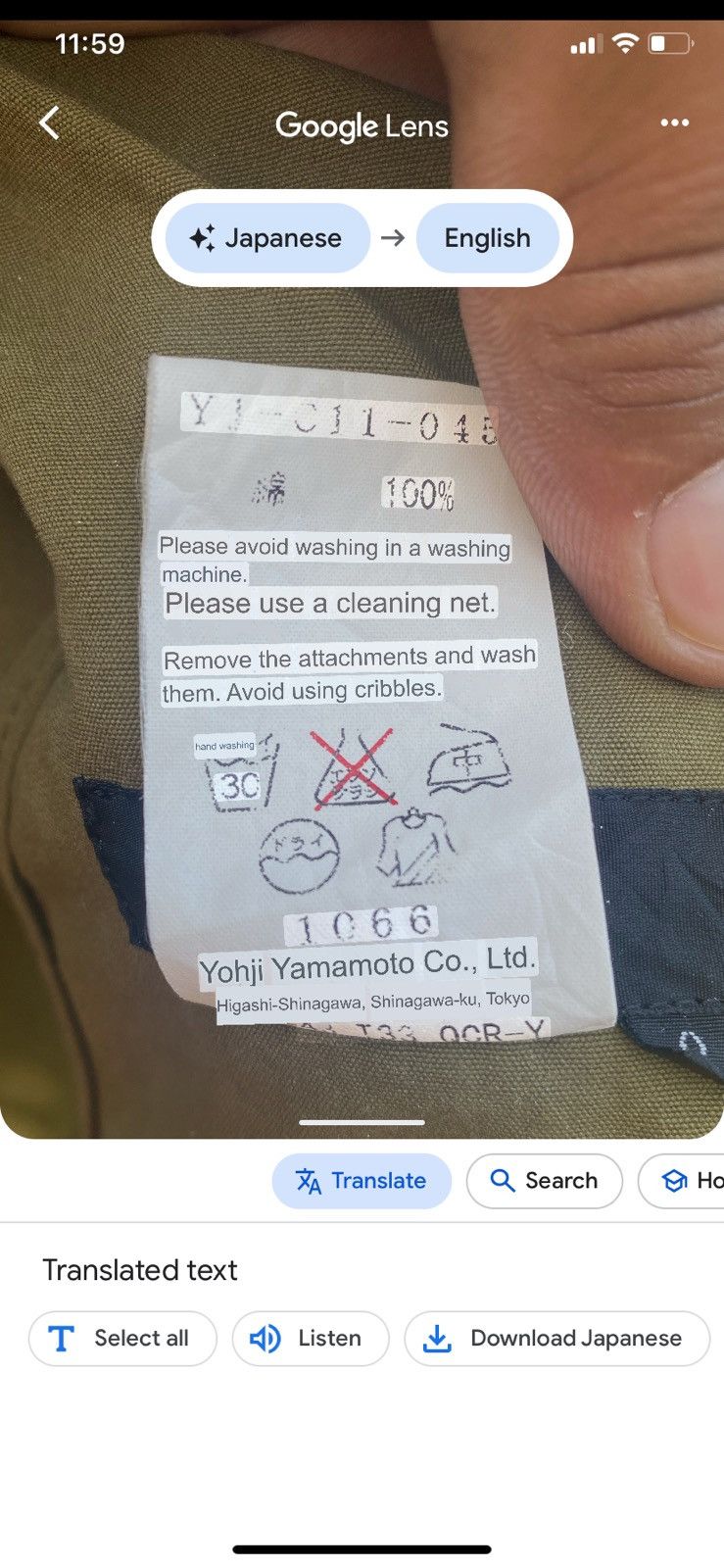 Y's Vintage Y’s Yohji Yamamoto Olive Mod Coat Japan Size US M / EU 48-50 / 2 - 25 Thumbnail