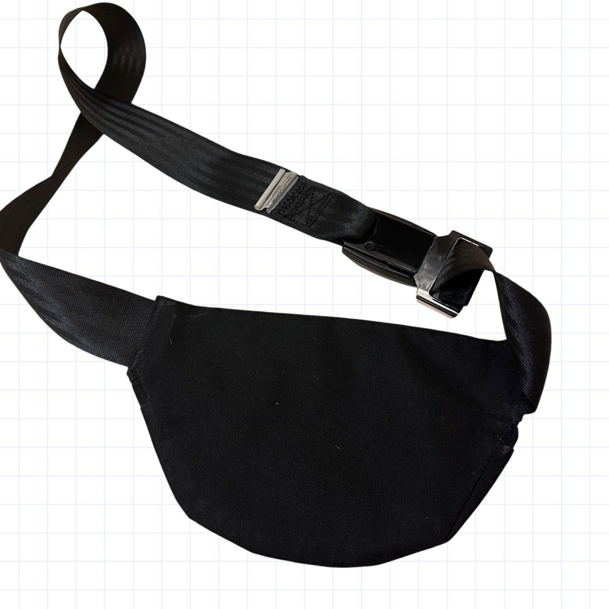 Vintage Untagged 1 of 1 Seatbelt Side Bag Fanny Pack Buckle Parody Size ONE SIZE - 6 Thumbnail