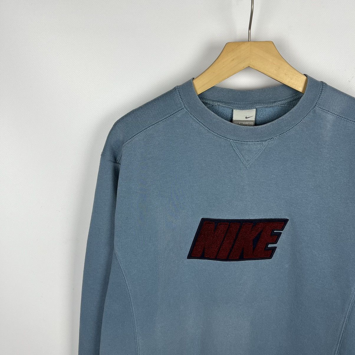 Nike Vintage Nike big embroidered logo sweatshirt 90’s Size US M / EU 48-50 / 2 - 4 Thumbnail