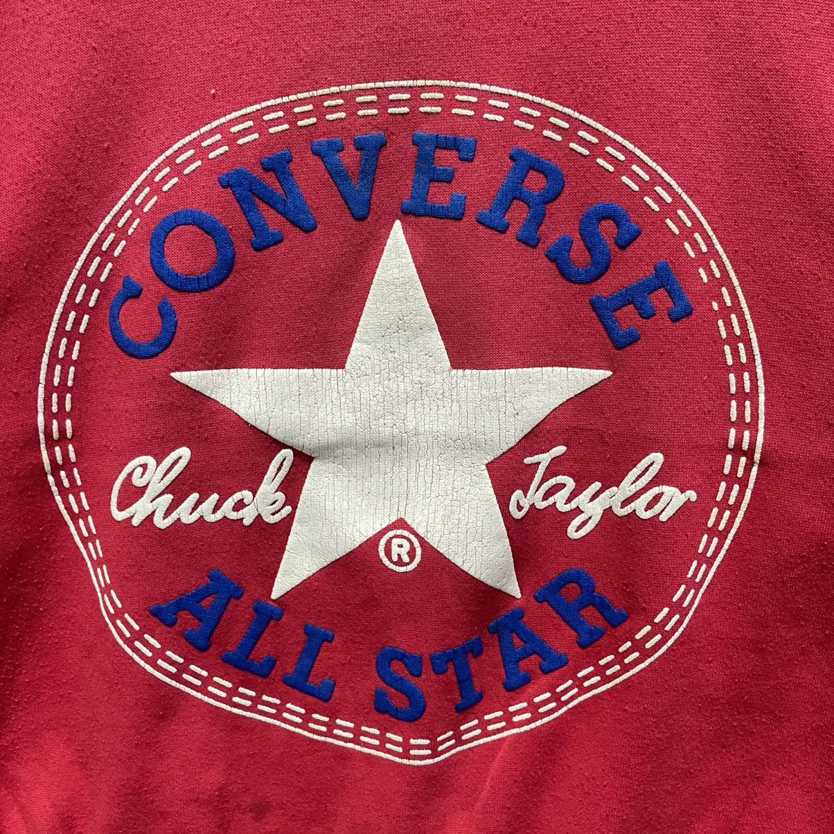 Converse Vintage Converse All Star Chuck Taylor Logo Sweatshirt Size US M / EU 48-50 / 2 - 3 Thumbnail