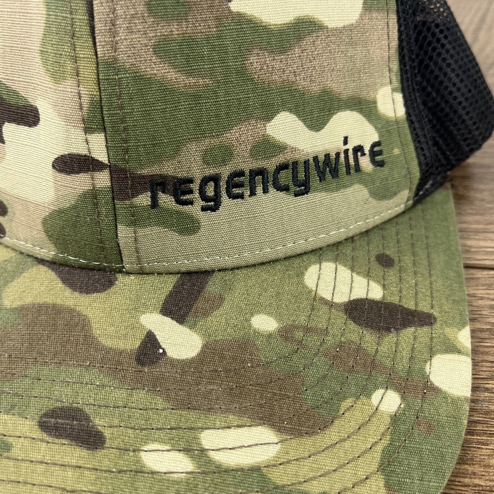 Other Regencywire Hat Regency Wire Camo Green Hat Adjustable Snapb Size ONE SIZE - 6 Thumbnail