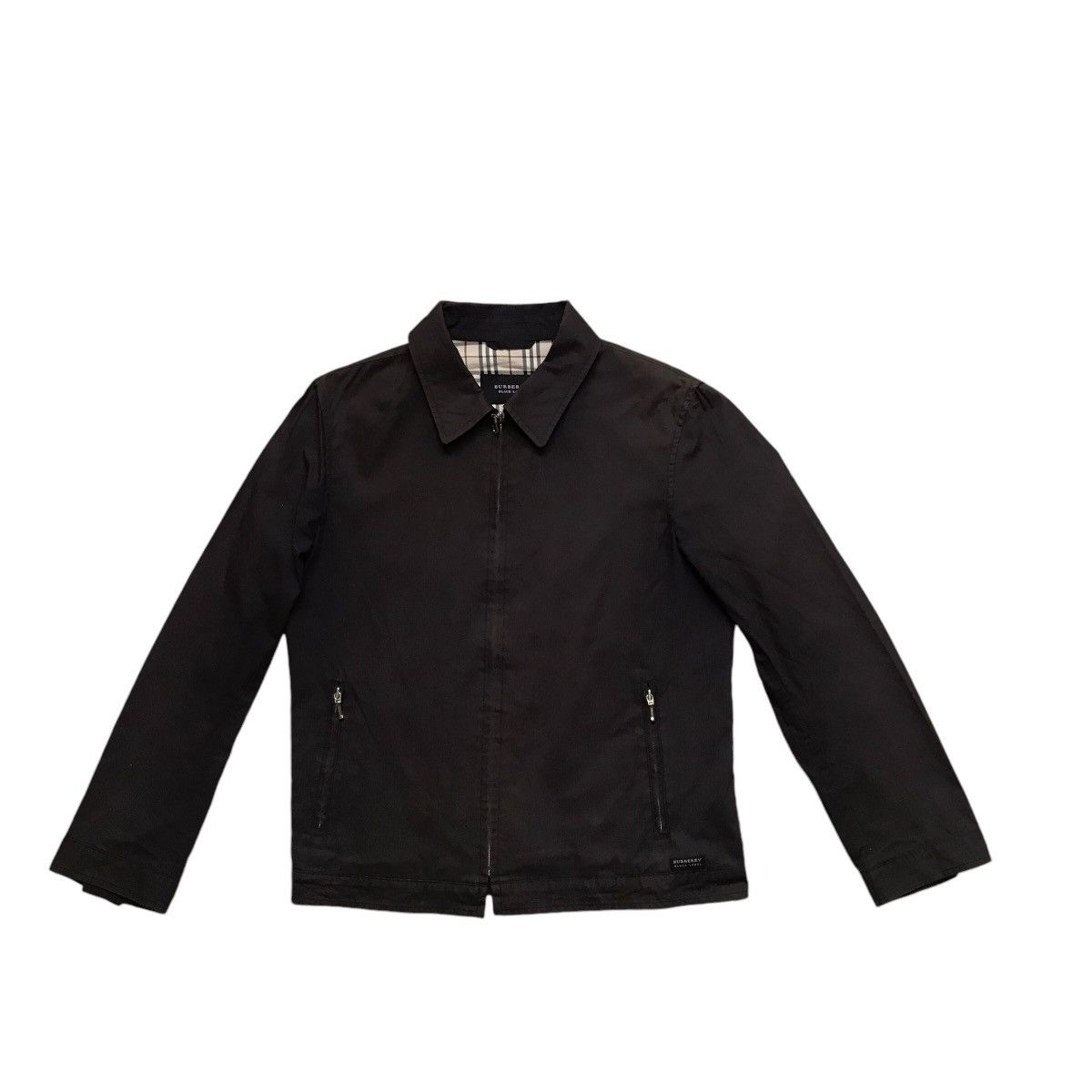 Vintage 90s Burberry Black Label Workers Full zip Jacket
