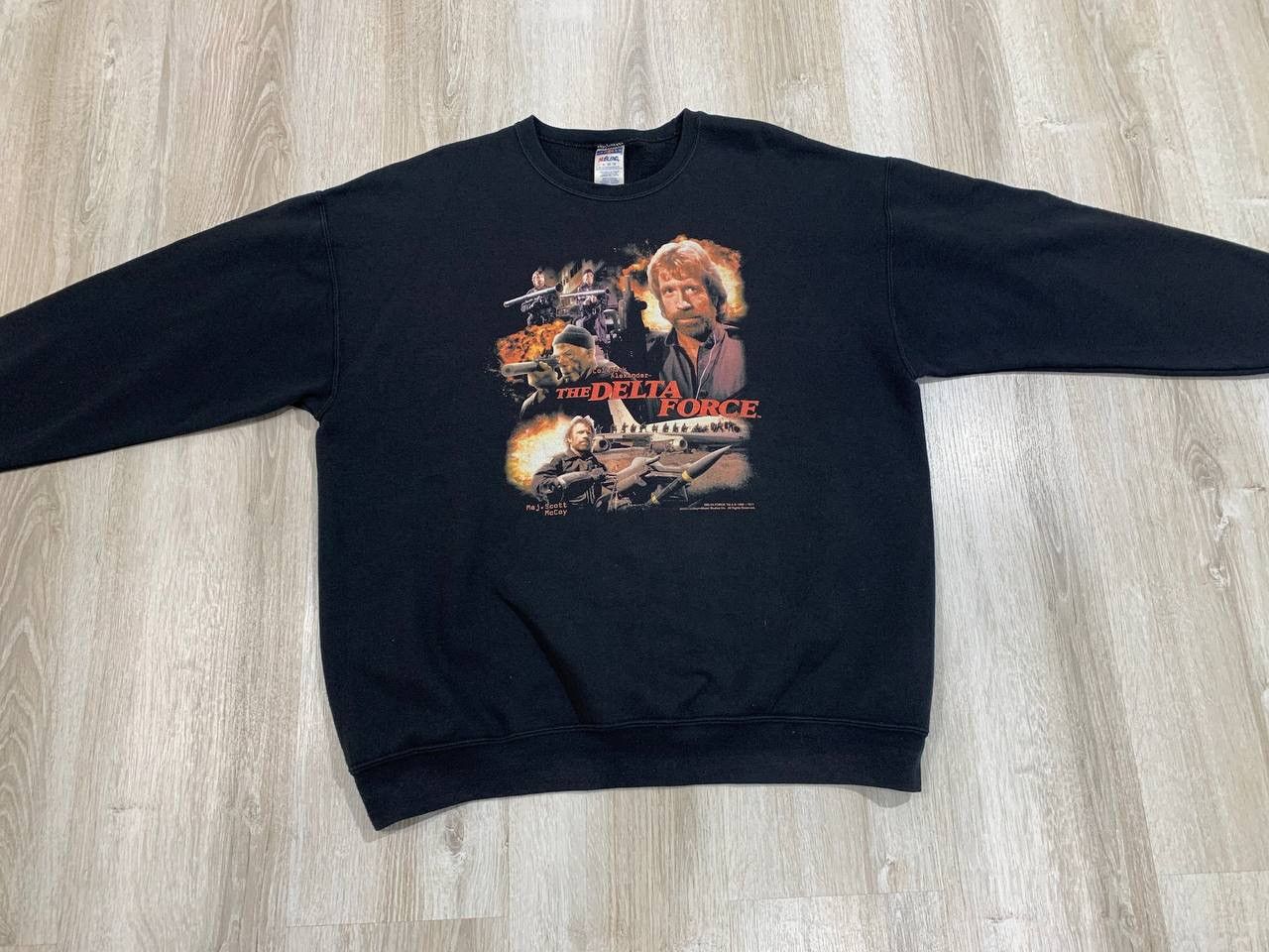 Vintage Mens vintage sweatshirt The Delta Force 1986-2011 Size XL Size US XL / EU 56 / 4 - 2 Thumbnail