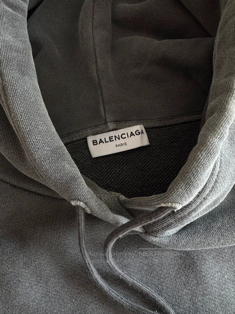 Balenciaga Balenciaga Hoodie Smoke Gray S Size Size US S / EU 44-46 / 1 - 2 Thumbnail