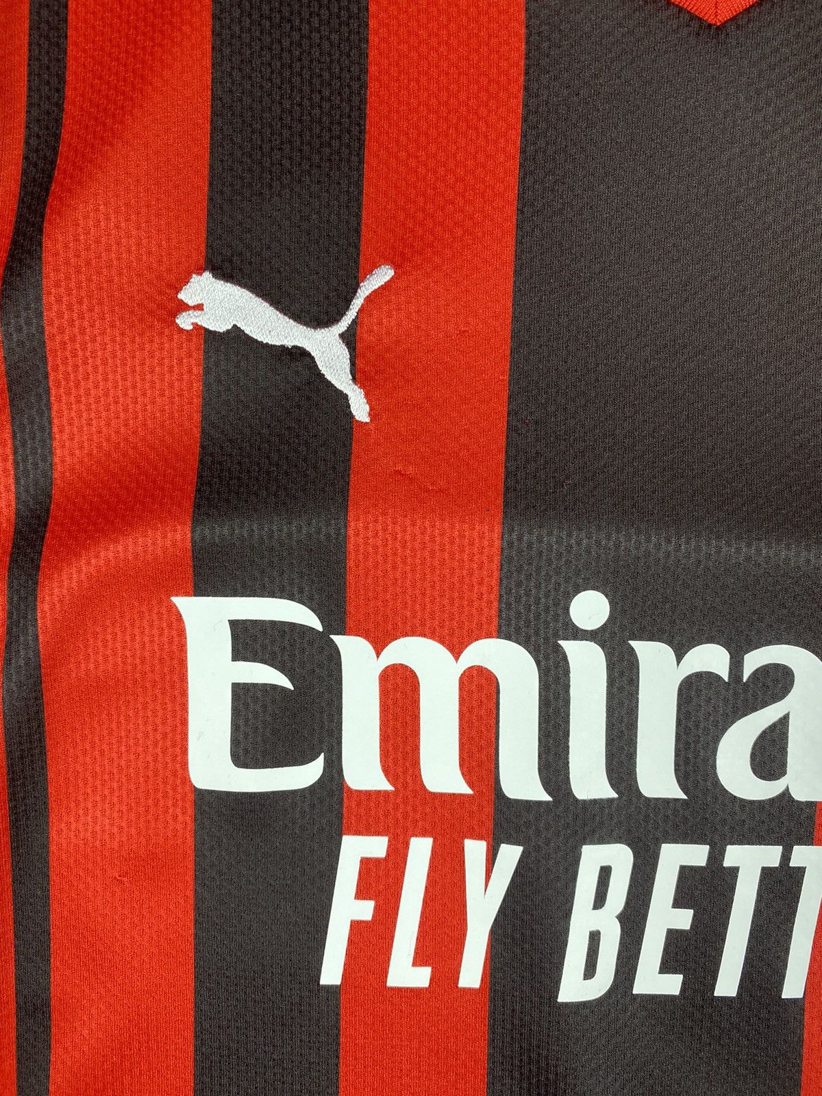 Puma Puma AC Milan 2019 Soccer Jersey Tee t Shirt Size US M / EU 48-50 / 2 - 6 Thumbnail