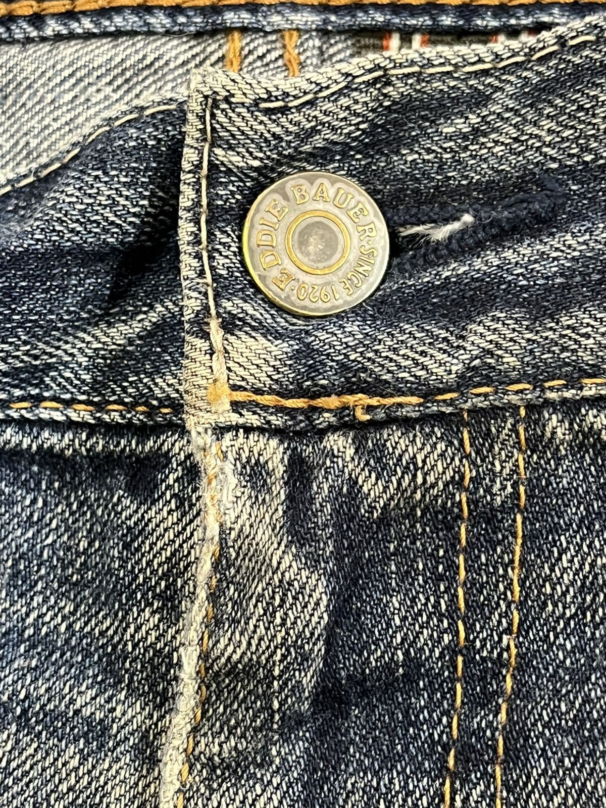 Eddie Bauer × Japanese Brand Vintage Eddie Bauer Mudwash Distressed Denim Size US 34 / EU 50 - 7 Thumbnail