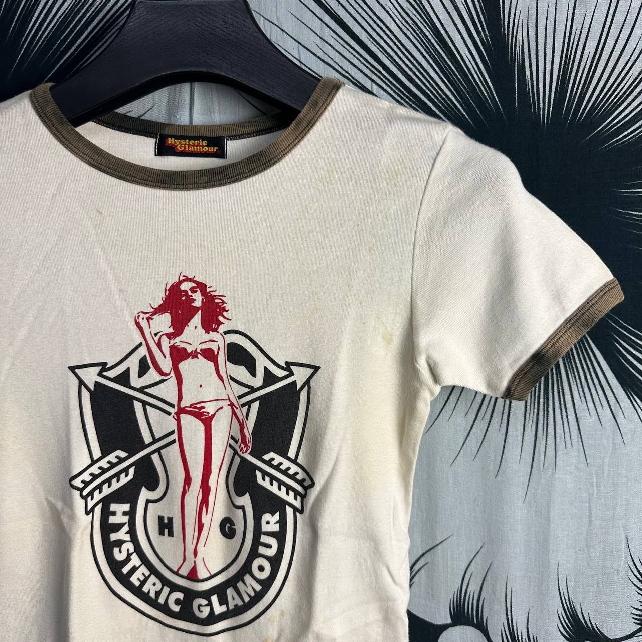 Hysteric Glamour Hysteric Glamour 90s Hot Girl Ringer T-Shirt Size S / US 4 / IT 40 - 3 Thumbnail
