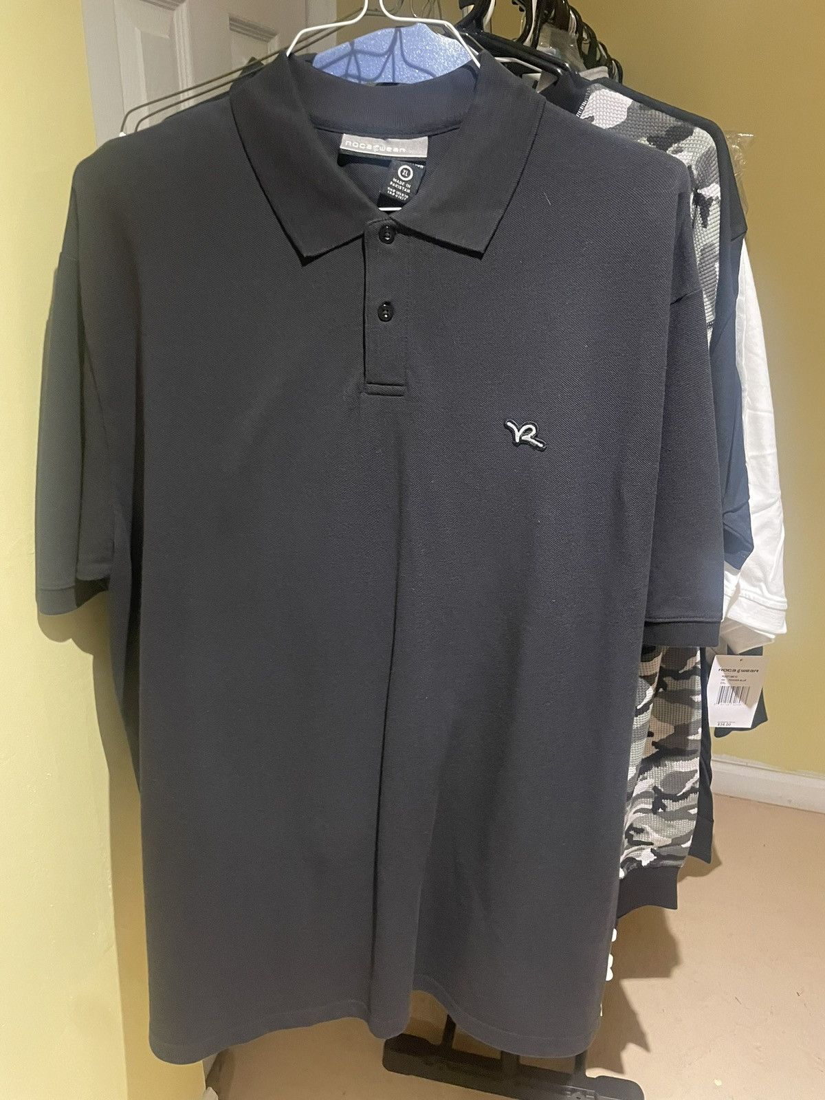 Rocawear Vintage Rocawear Polo Tee Size US XL / EU 56 / 4 - 1 Thumbnail