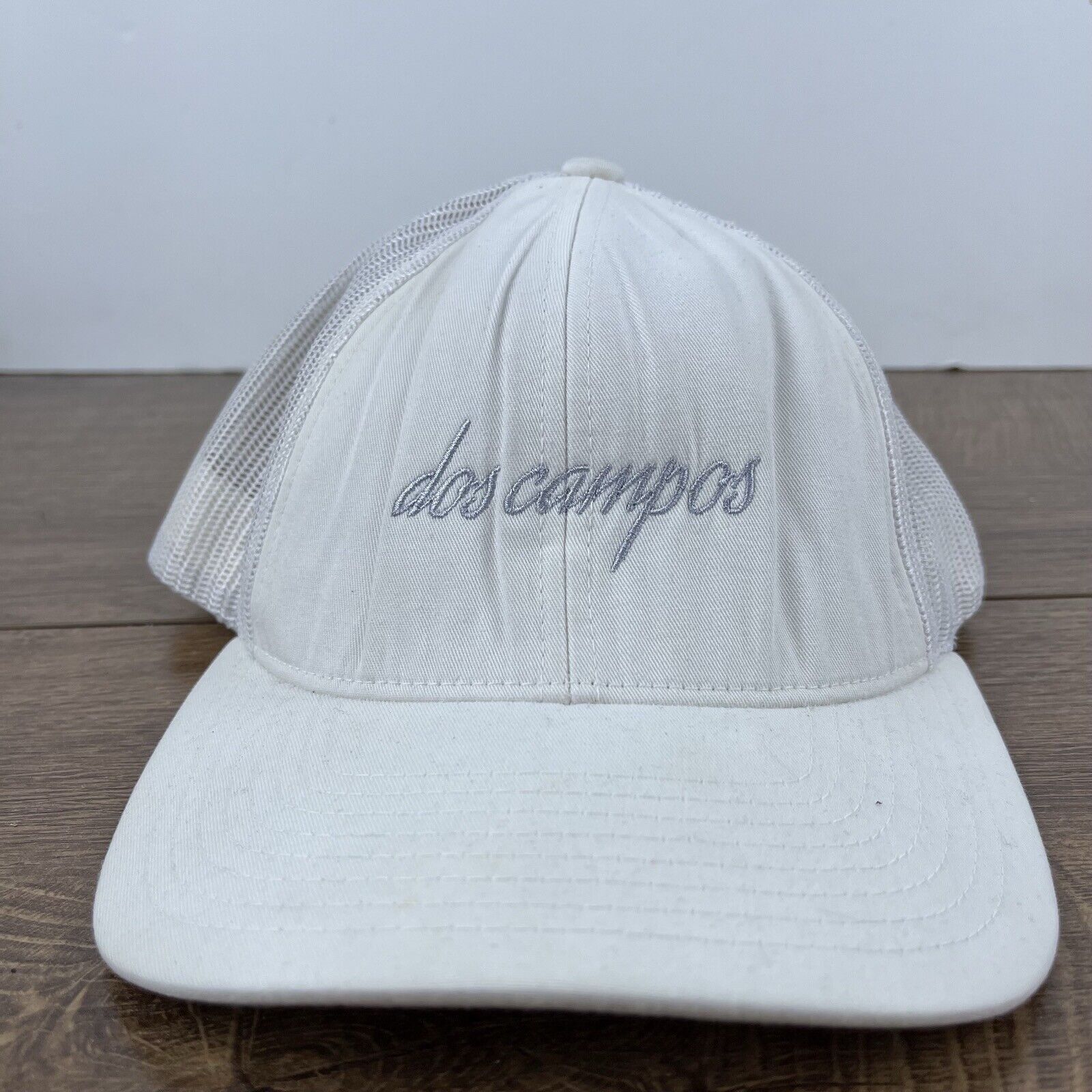 Other Dos Campos Hat Dos Campos Snapback Hat White Hat Adjustable Size ONE SIZE - 3 Thumbnail