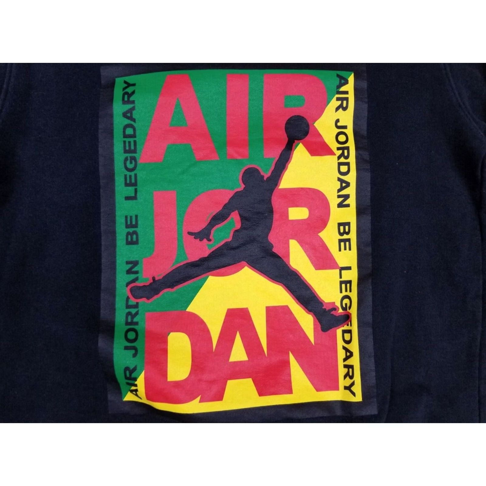 Nike VINTAGE NIKE AIR JORDAN SHIRT Mens Large Black Sweatshirt 26 INCH 20 INCH 25 INCH 18 INCH 26 INCH Size US L / EU 52-54 / 3 - 2 Thumbnail