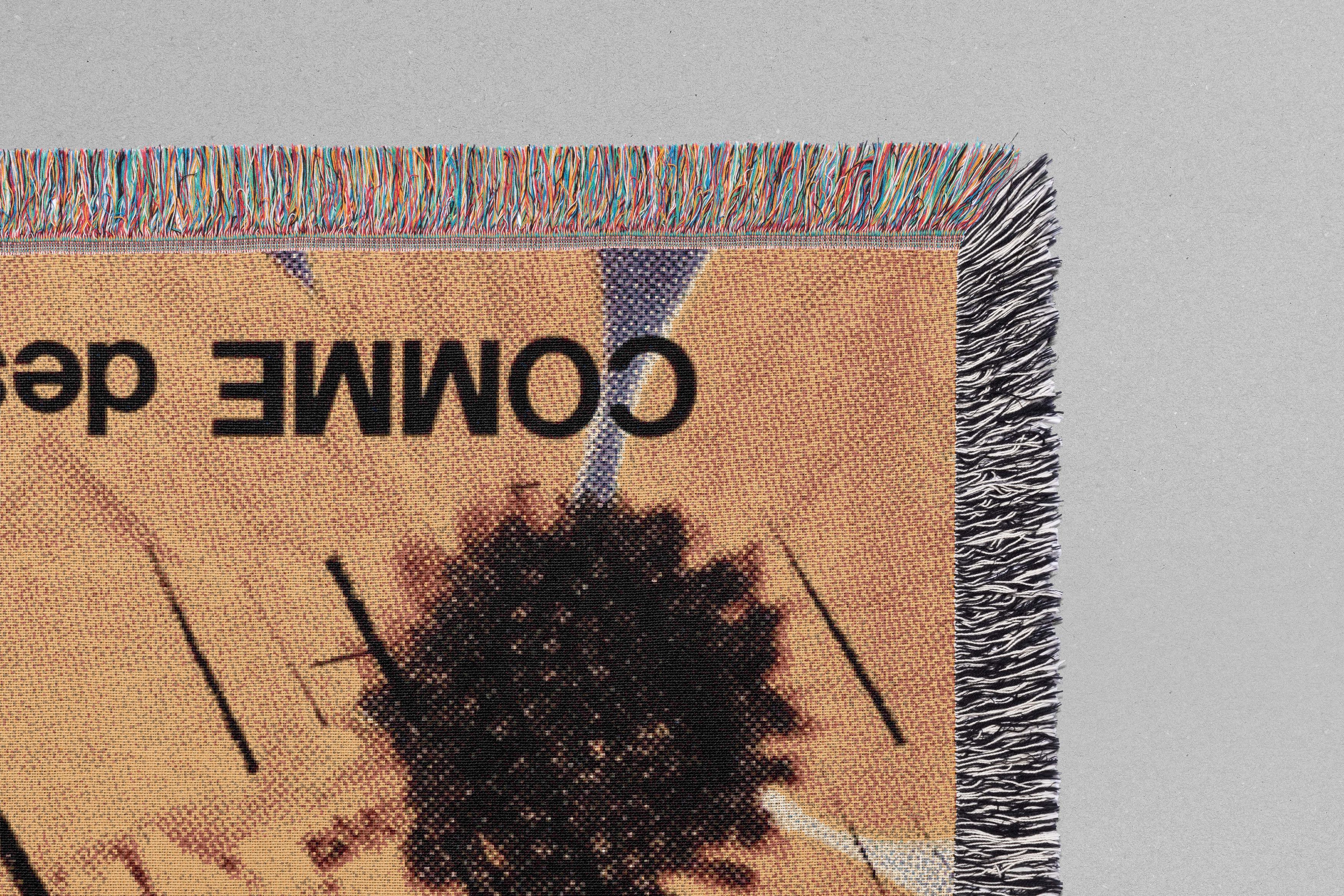 Comme des Garcons Comme Des Garcons Blanket Woven Art Poster Gift Logo Book Size ONE SIZE - 4 Thumbnail