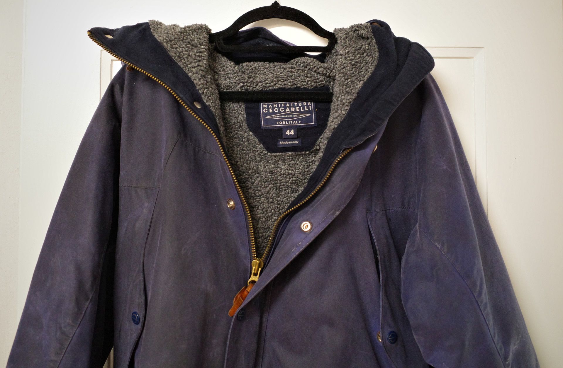 Manifattura Ceccarelli Manifattura Cecarreli Waxed Mountain Jacket Sz 44 Size US L / EU 52-54 / 3 - 3 Thumbnail