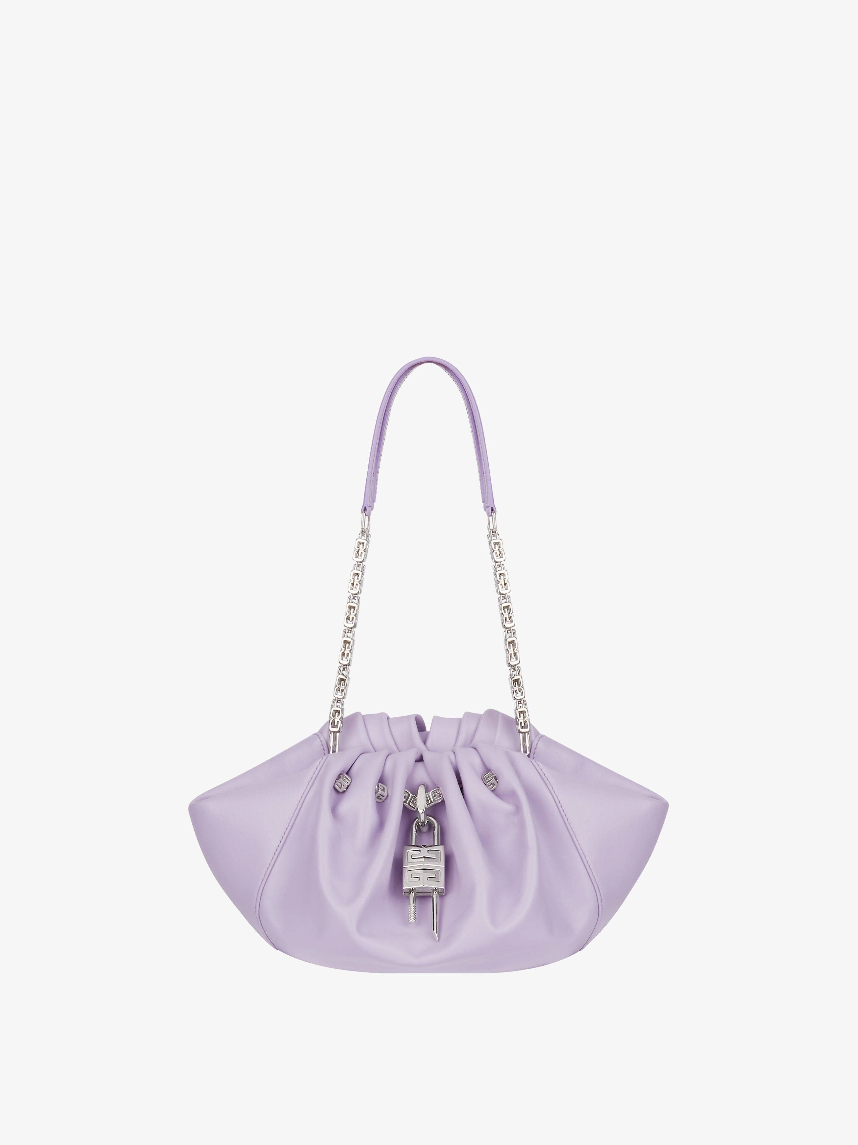 Givenchy o1srvl11e0624 Size: OS / Small Smooth Leather Bag in Purple Size ONE SIZE - 1 Thumbnail