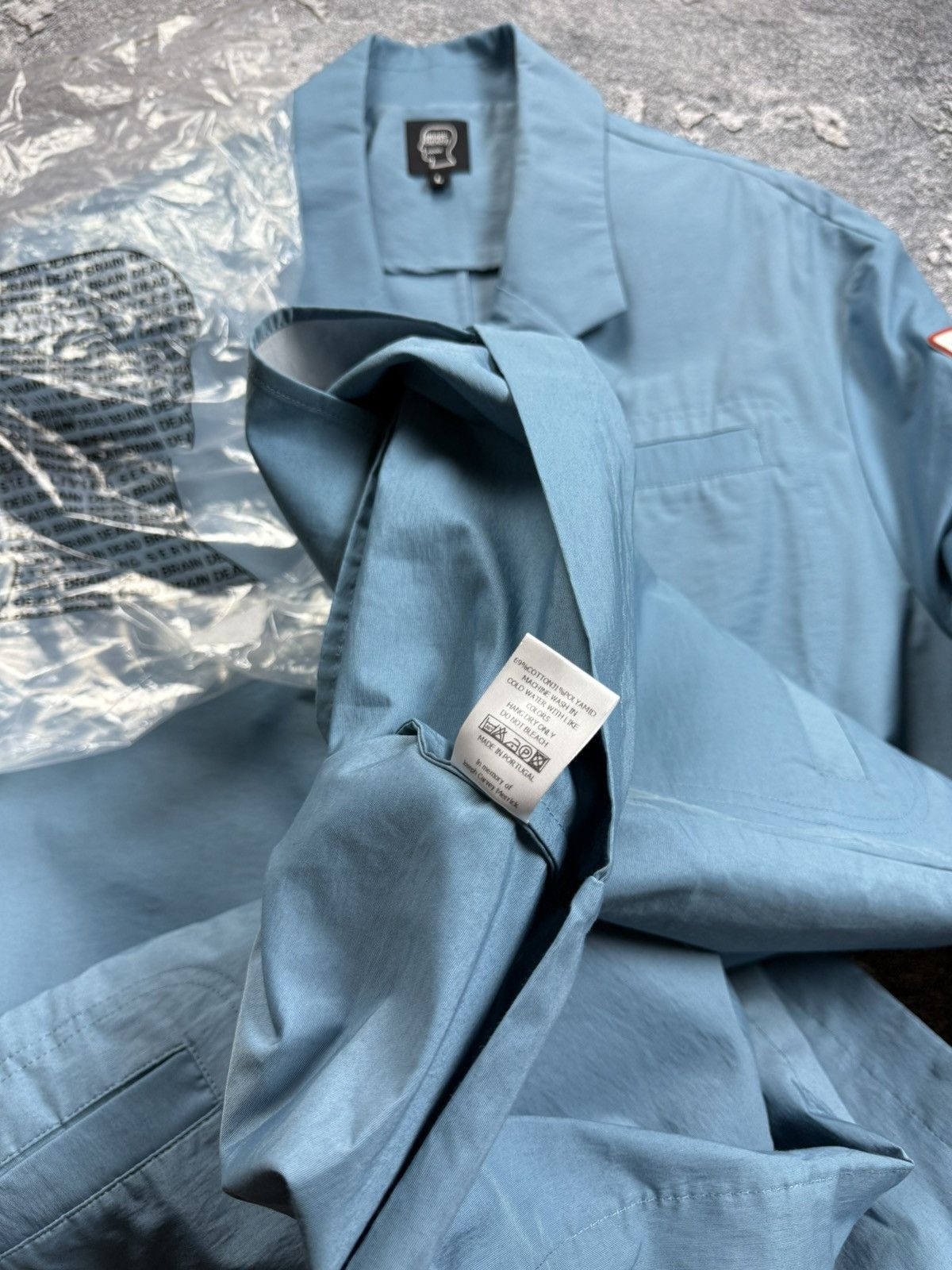 Brain Dead New Brain Dead Laboratory Topcoat Patch Logo Coat Jacket Size US L / EU 52-54 / 3 - 7 Thumbnail