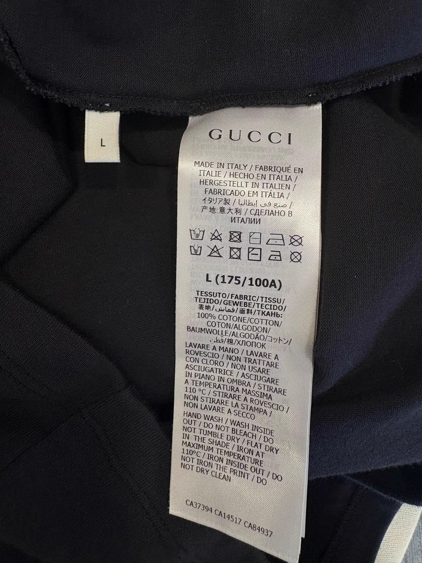 Gucci GUCCI Blade Lightning Short Sleeve K1 Size US L / EU 52-54 / 3 - 4 Thumbnail