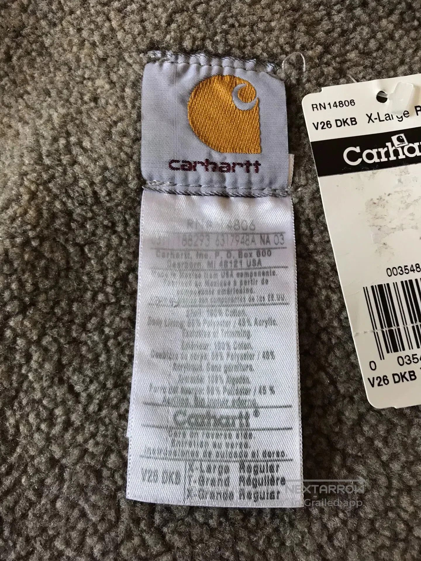 Carhartt Carhartt V26 Work Vest XL. Size US XL / EU 56 / 4 - 9 Thumbnail