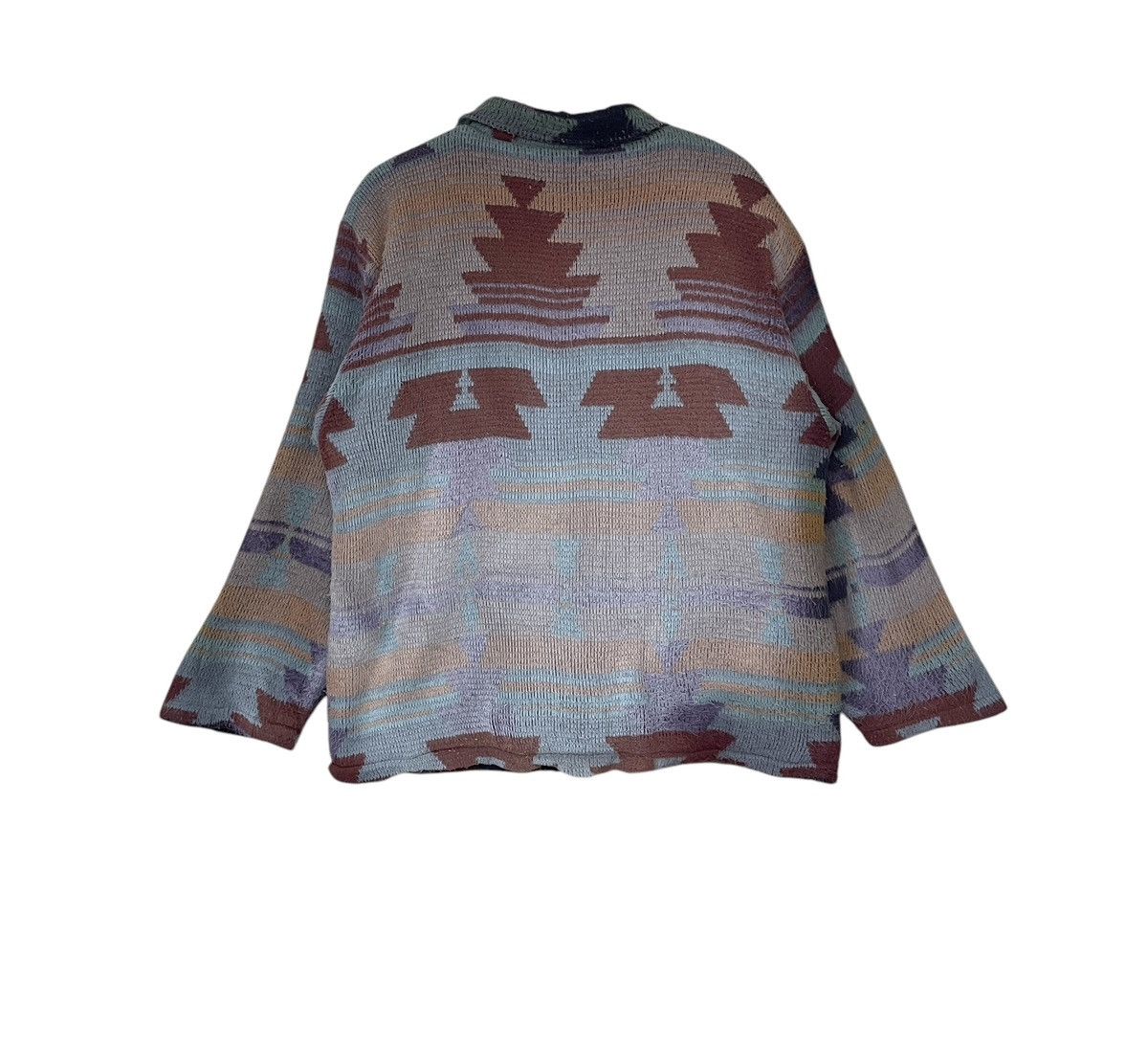 Vintage Vintage Brand Hampton of Logen Wool Navajo Jacket 1980s Size US M / EU 48-50 / 2 - 2 Thumbnail