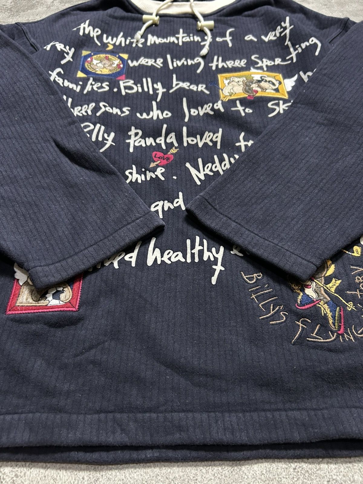 Jean Charles De Castelbajac Jean Charles De Castelbajac Sport Bear Embroidery Hoodie Size US XL / EU 56 / 4 - 6 Thumbnail