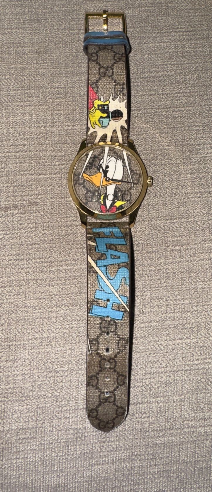 Gucci Gucci Watch G-Timeless 38mm Disney Donald Duck Size 38 - 1 Thumbnail