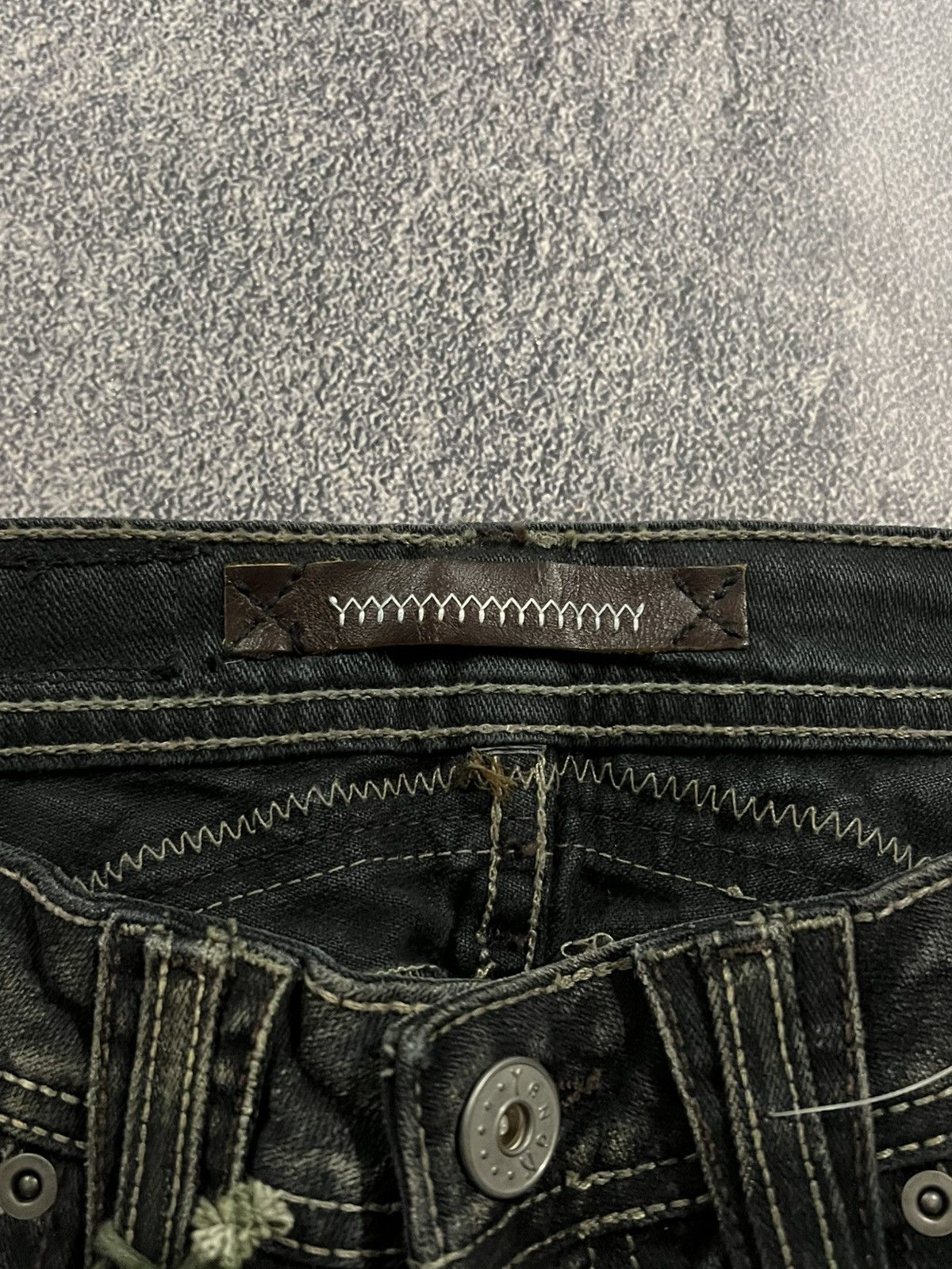 Vintage Vintage Avan Garde Slim Fit Dark Jeans / Number Nine Style Size US 28 / EU 44 - 4 Thumbnail