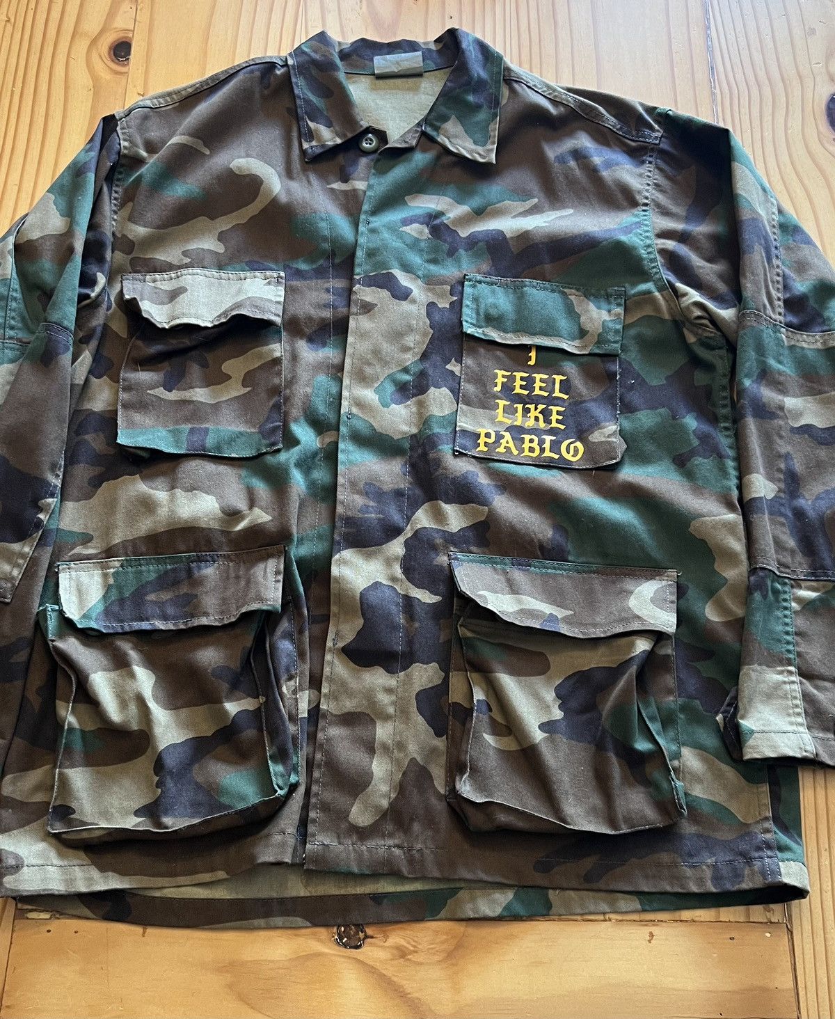 Kanye Pablo Army expectd Jacket Not