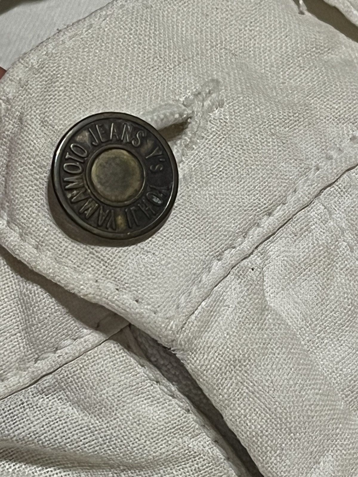 Yohji Yamamoto 🎐 Y's [1990s] Wide Textured Linen Pants Size US 30 / EU 46 - 7 Thumbnail