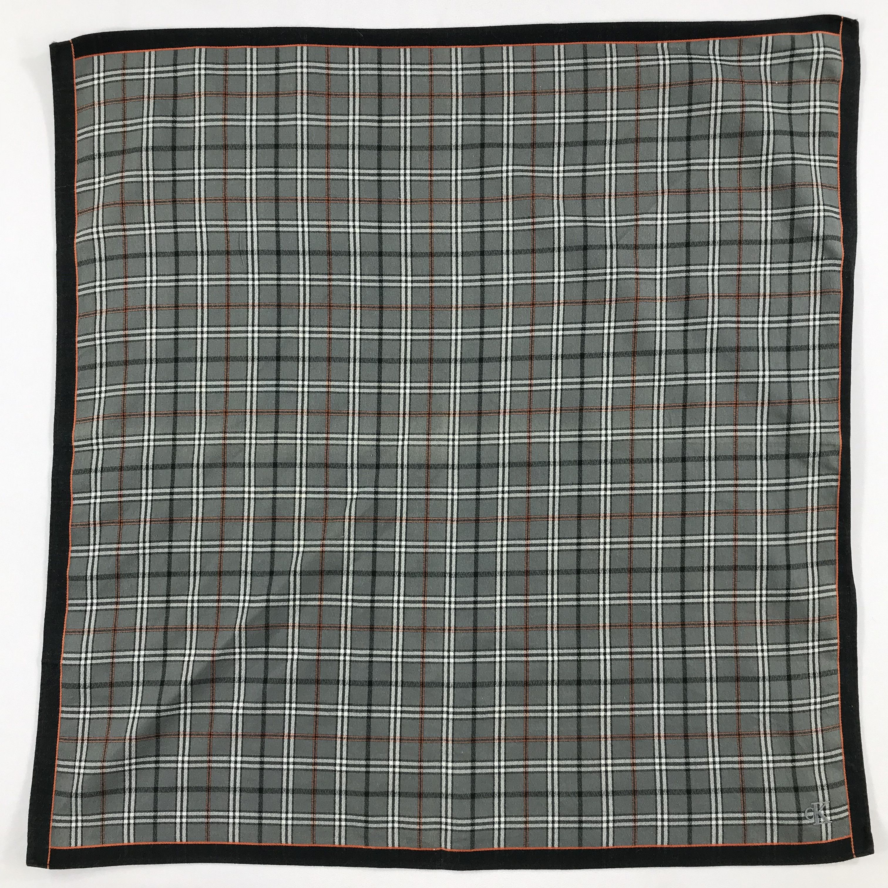 Calvin Klein × Vintage Calvin Klein Bandana / Handkerchief / Neckerchief - S1957 Size ONE SIZE - 1 Thumbnail