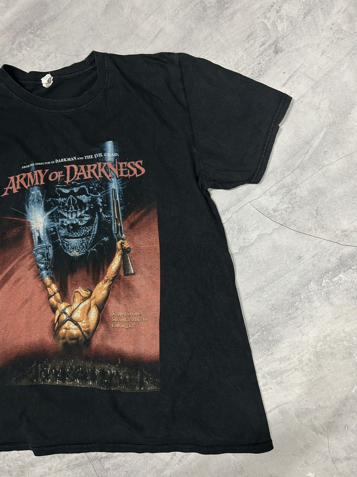 Japanese Brand Vintage Army of Darkness Evil Dead Sam Raimi Movie T Shirt Size US M / EU 48-50 / 2 - 2 Thumbnail