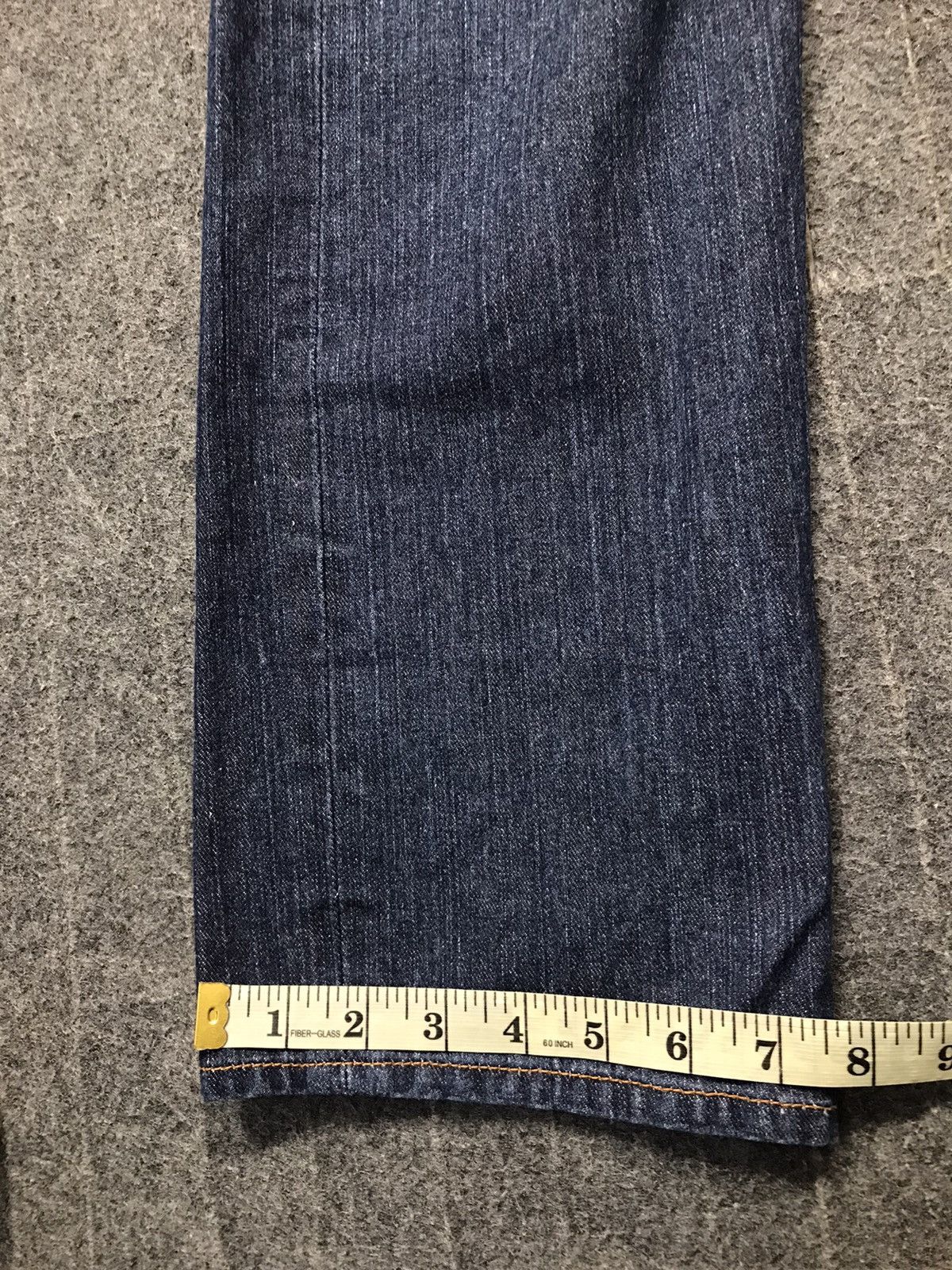 Japanese Brand × Jean × Vintage Double Waist Dominate Hickory Pocket Vtg Japan Denim Jeans Size US 29 - 17 Thumbnail